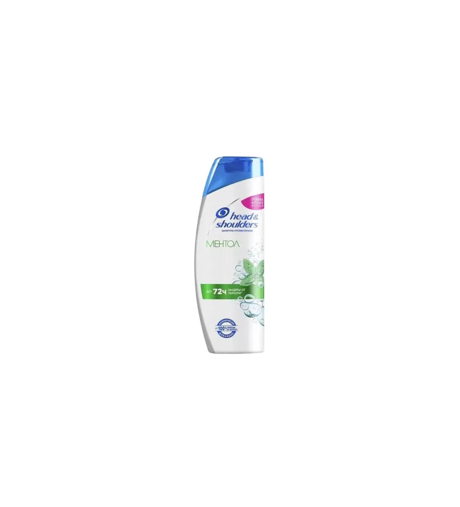 Head shoulders Hair shampoo against menthol dandruff