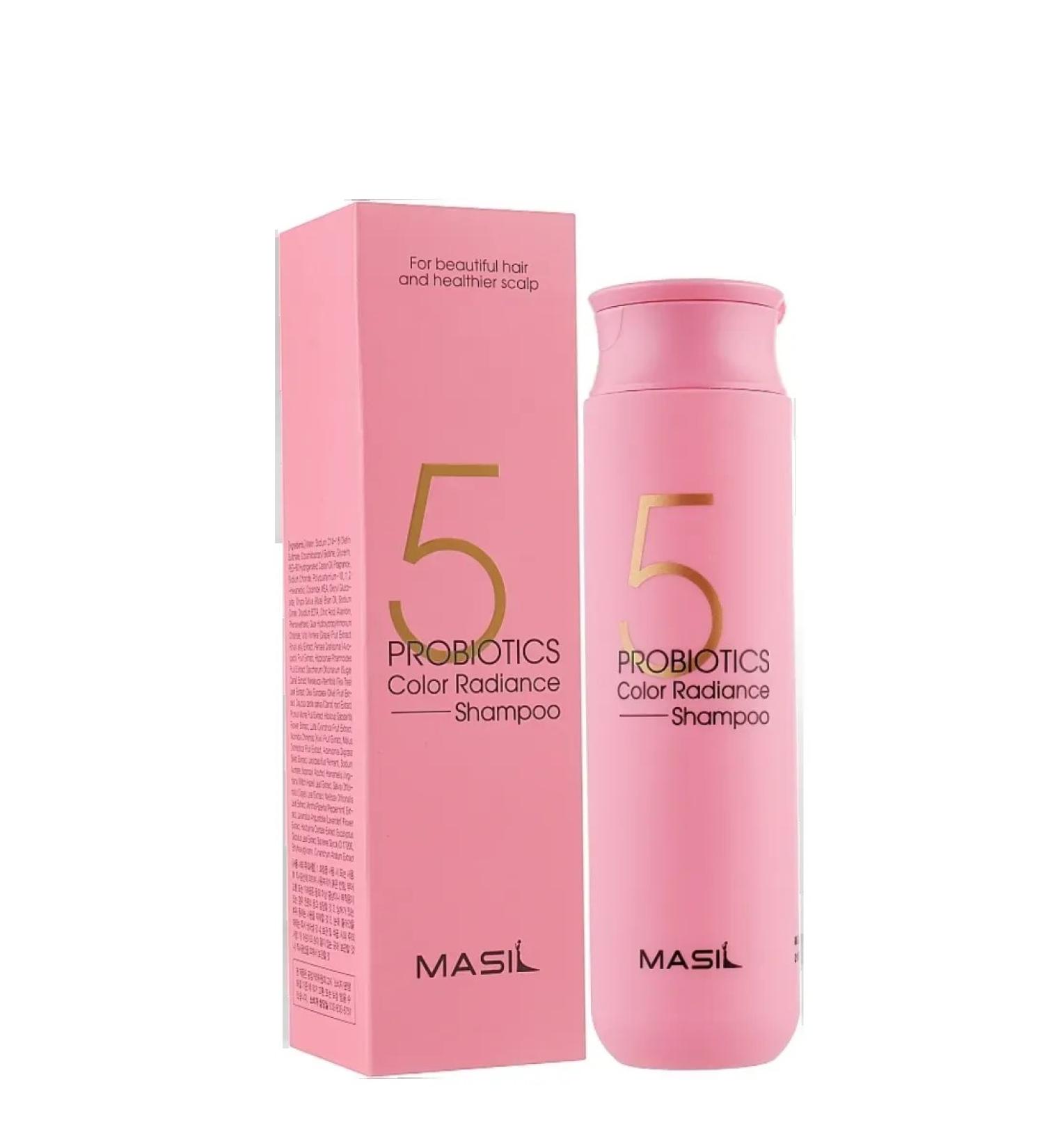 MASIL Shampoo with probiotics to protect the color of 5 PROBIOTICS