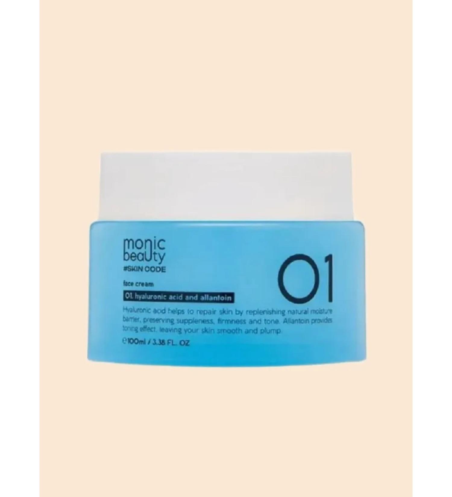 MONIC BEAUTY Facial cream with hyaluronic acid 100 ml