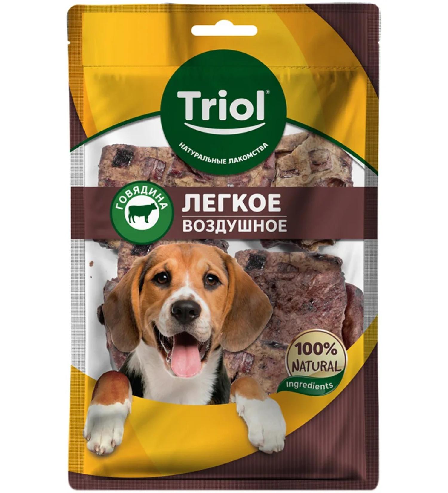 Triol Treat light beef for dogs Air 40 g - Buy Online on GoSupps.com