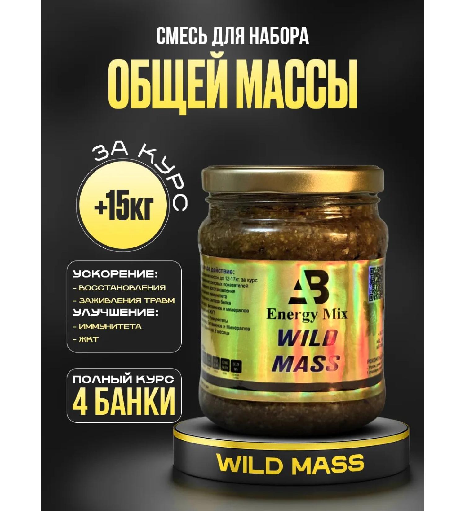 AB ENERGY Wild Mass weight gain - Buy Online on GoSupps.com