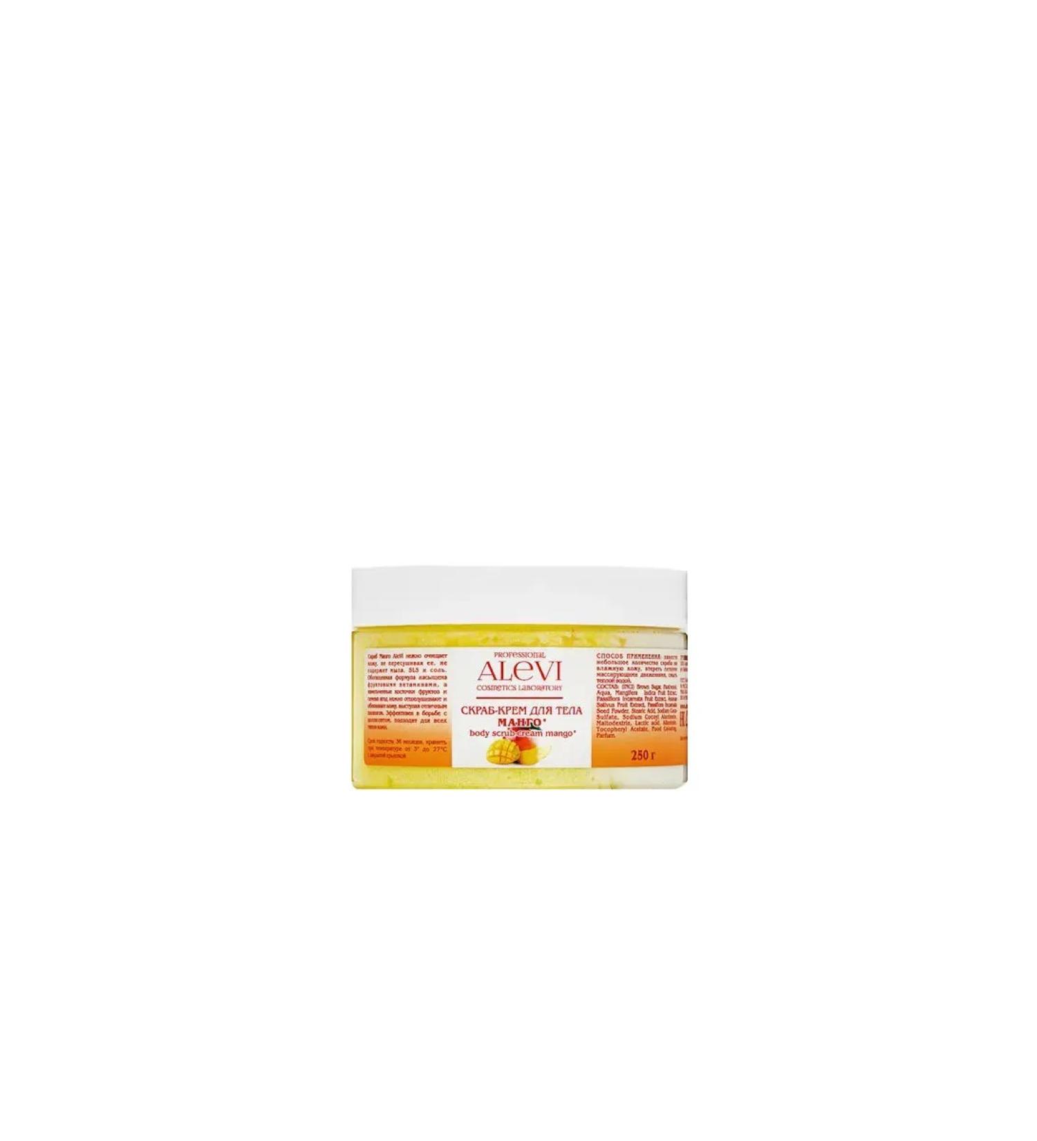 Body scrub-cream ALEVI mango