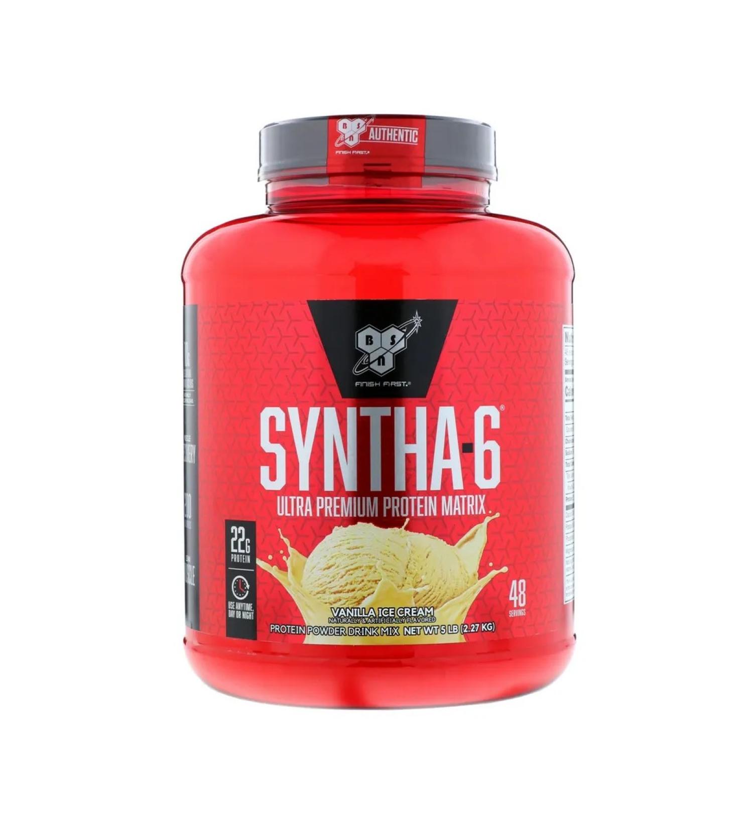 BSN Protein Syntha-6 2270 gr 5LB vanilla ice cream