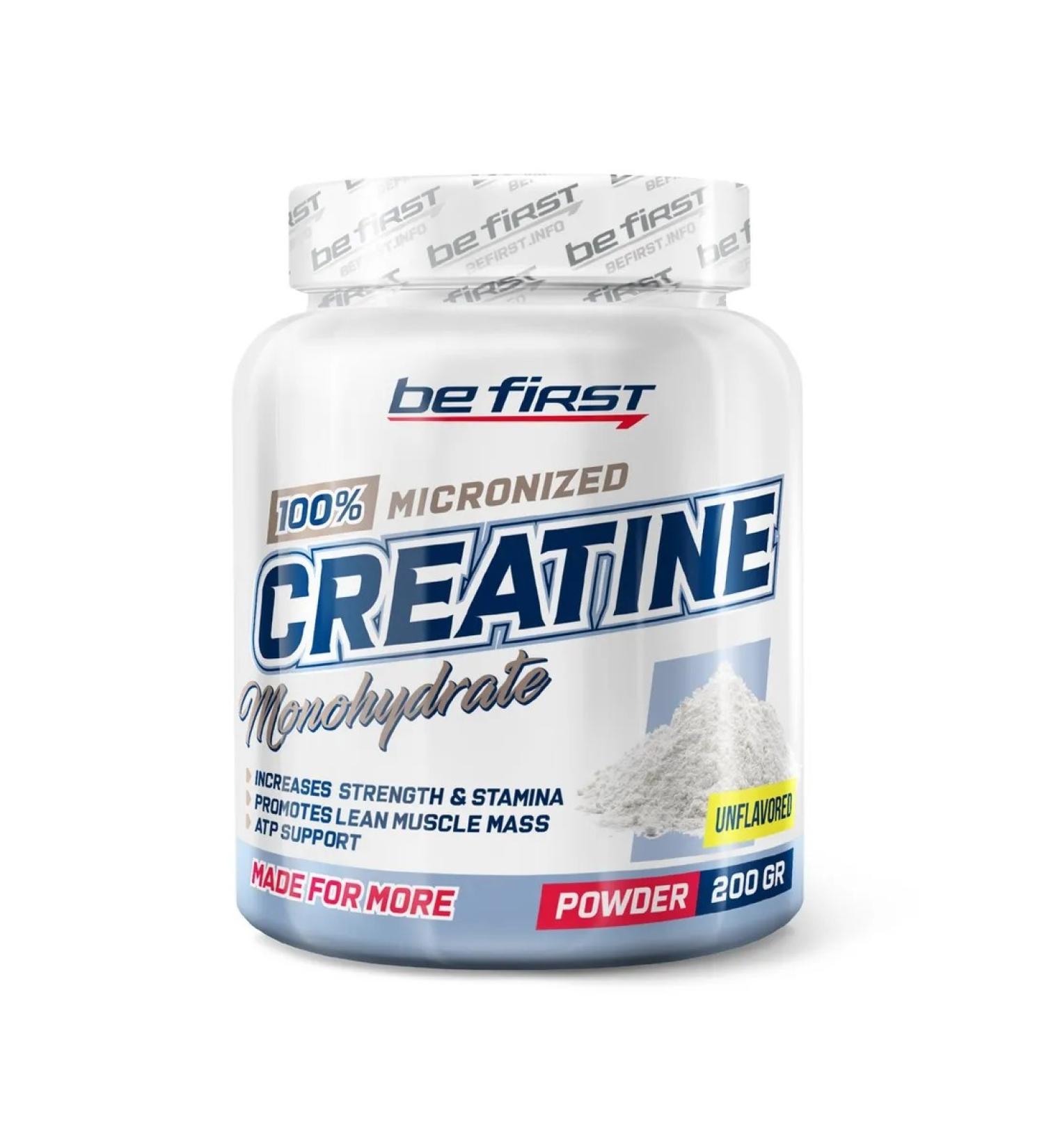 Be First Creatine Monohydrate Creatine MonohyDrate Powder 200 G Bank
