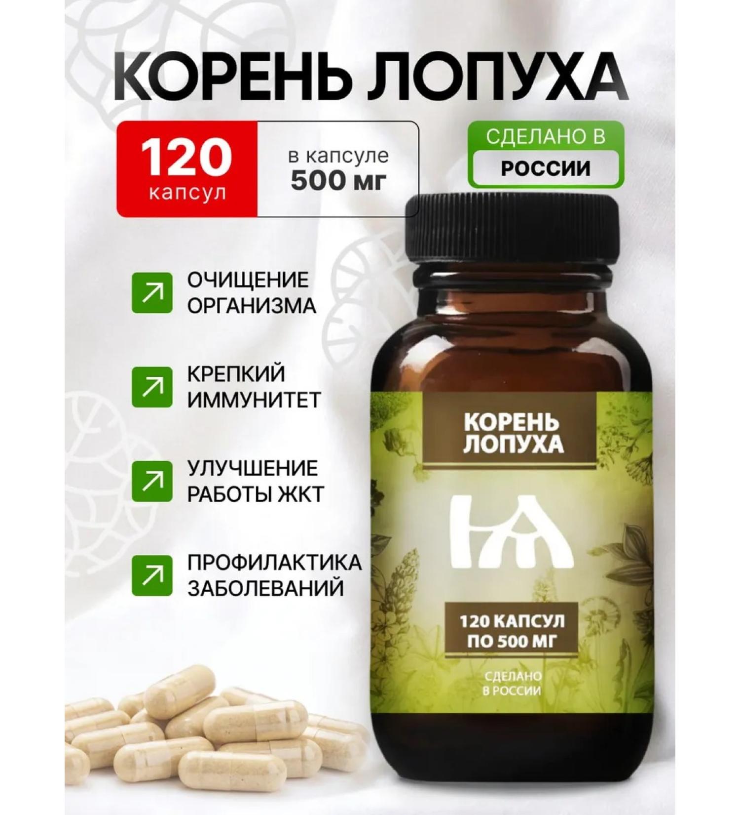 Hedgehog Burdock root 120 capsules of 500 mg - Buy Online on GoSupps.com