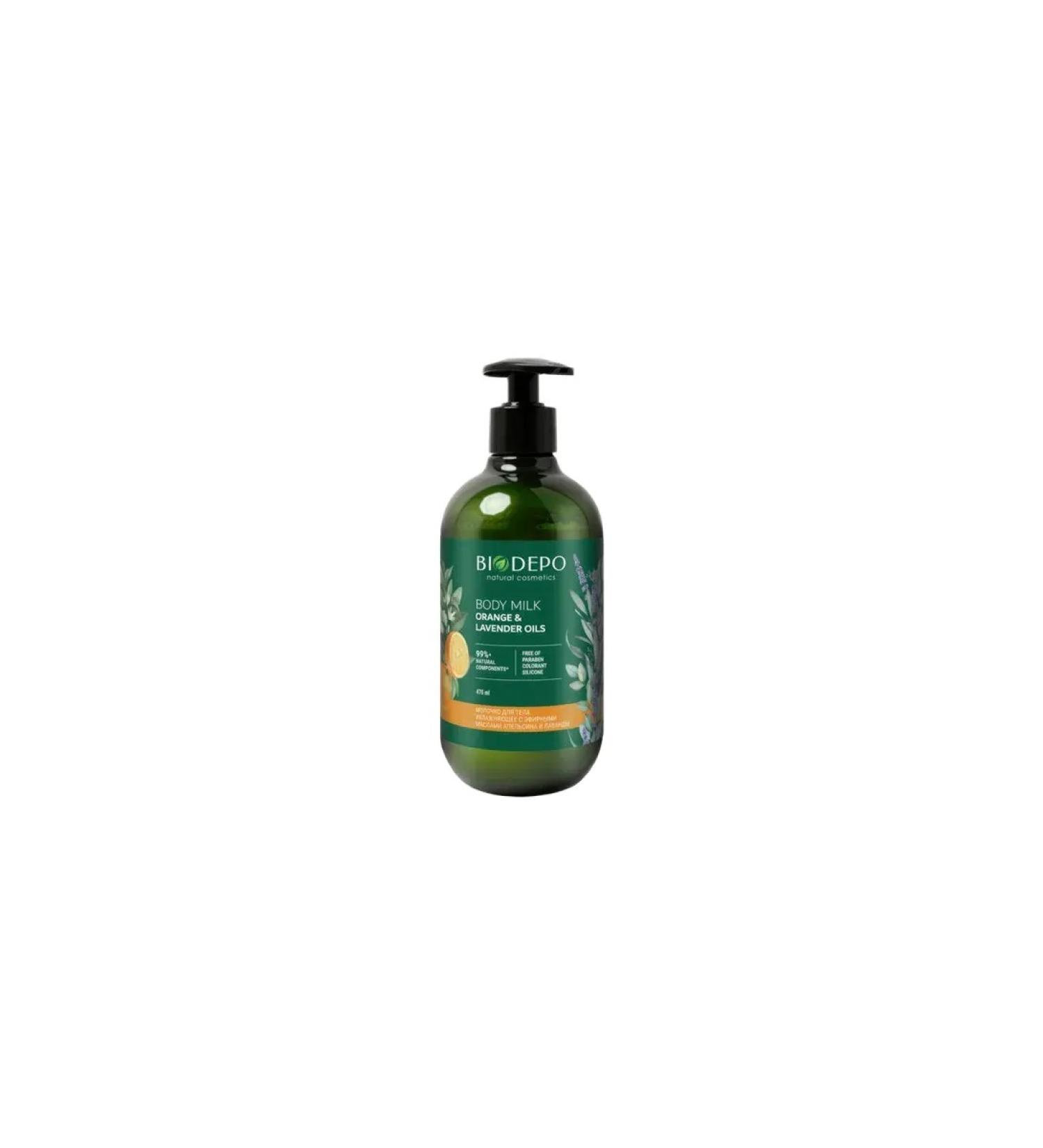 Biodepo Body milk natural moisturizer Orange