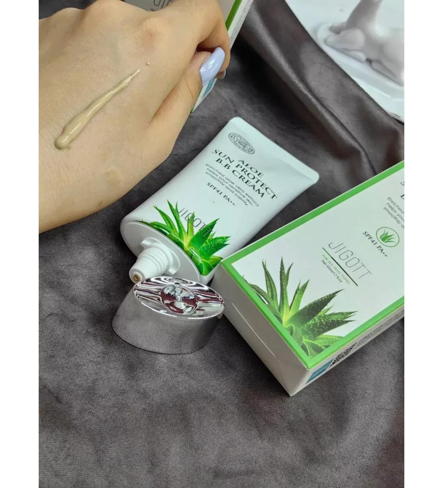 Foundation BB cream with Aloe Vera Jigot Extract Korea