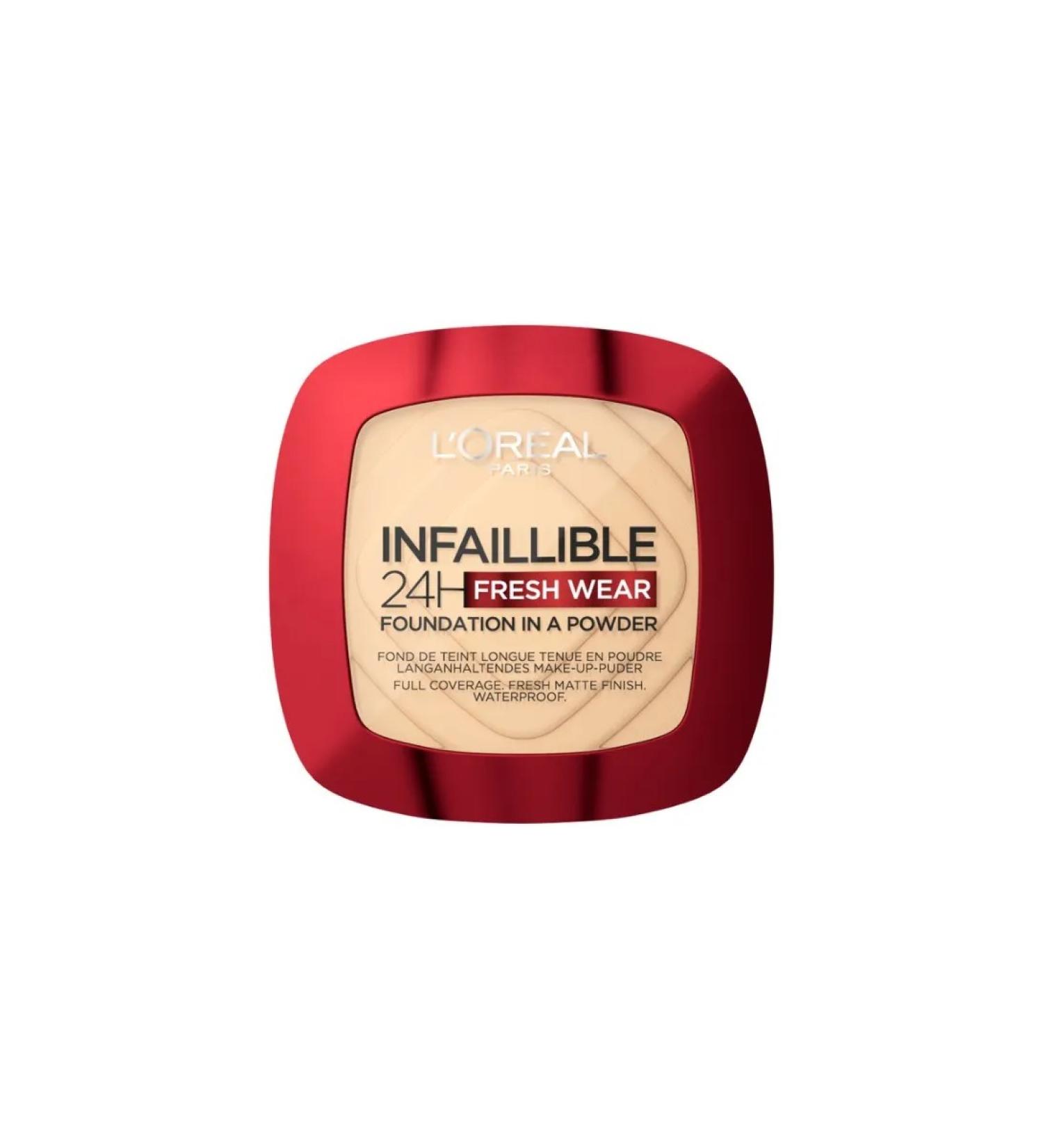L'OREAL PARIS Facial powder Infailible 24h Fresh Wear 9g tone 130 - Buy Online on GoSupps.com