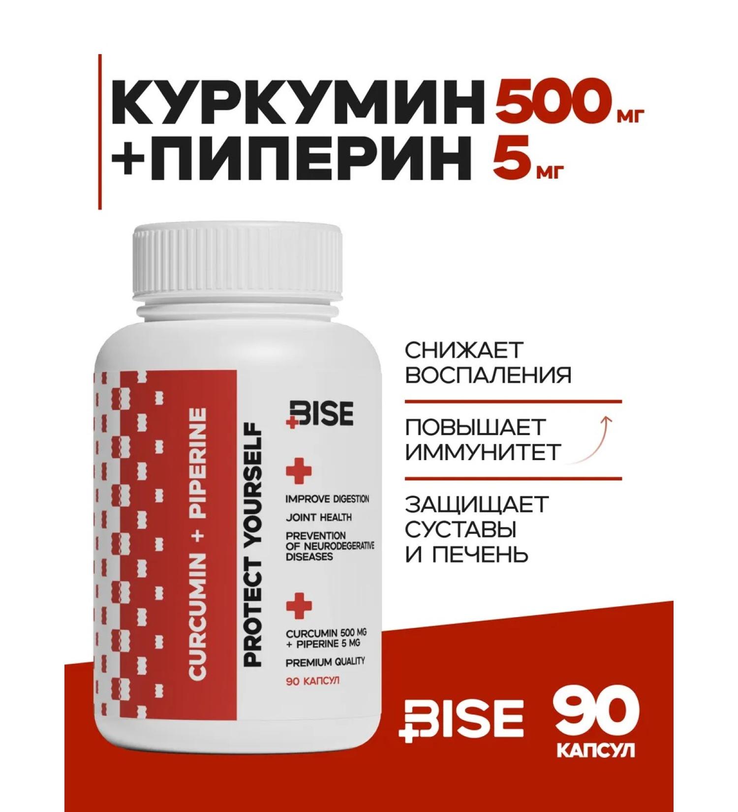 Kurkumin with piperin in capsules 500 mg - Buy Online on GoSupps.com
