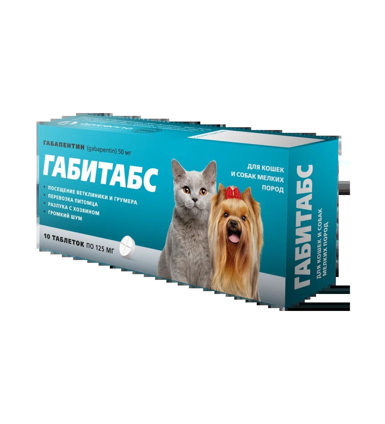 Apicenna Gabitabs for cats and dogs of small breeds 50 mg 10 tab - Buy Online on GoSupps.com