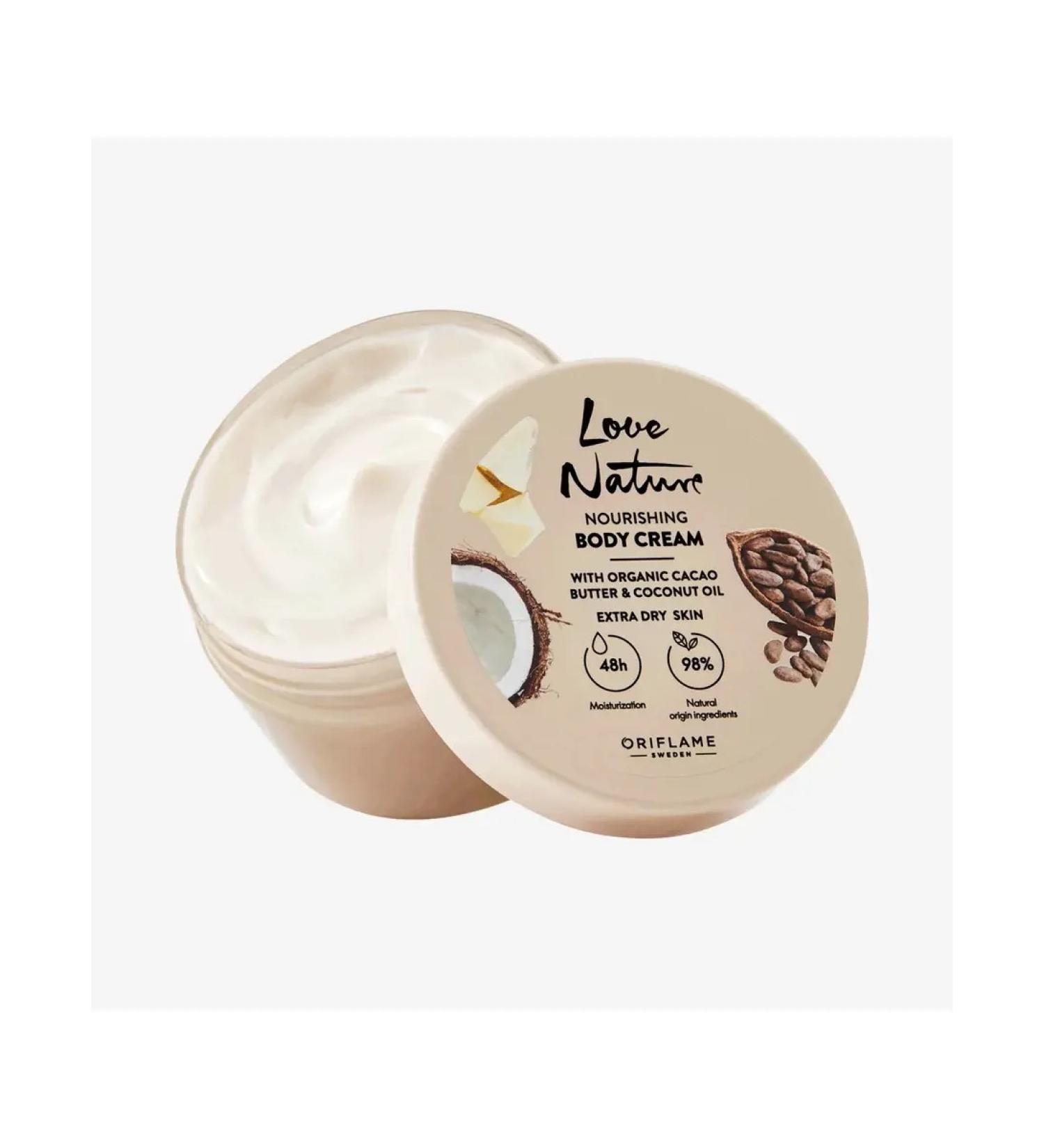 Oriflame Nourishing body cream with cocoa oil and coconut 200 ml - Buy Online on GoSupps.com