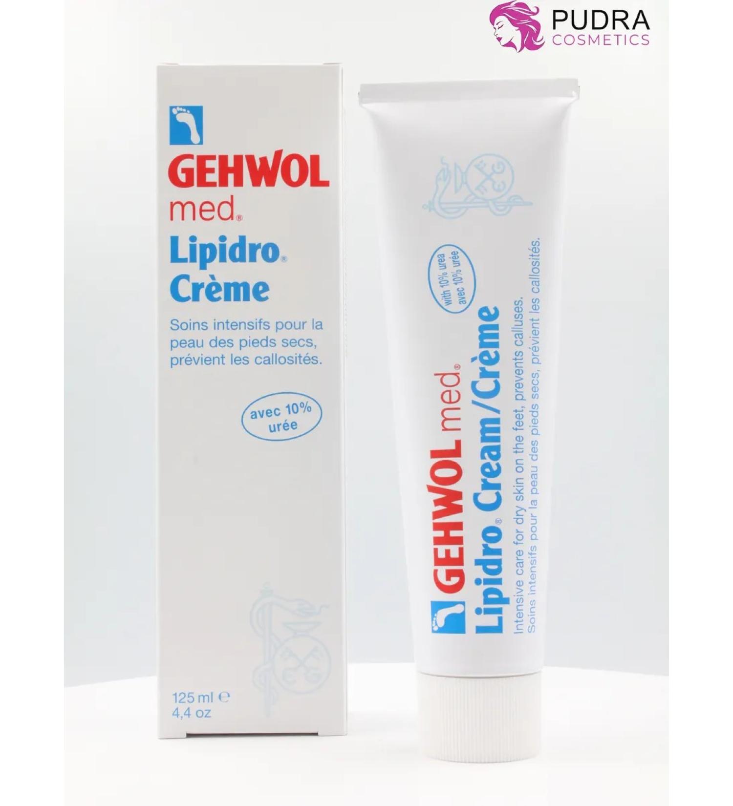 Gehwol Med Lipidro Cream - Hydra -Balance Cream 125 ml - Buy Online on GoSupps.com