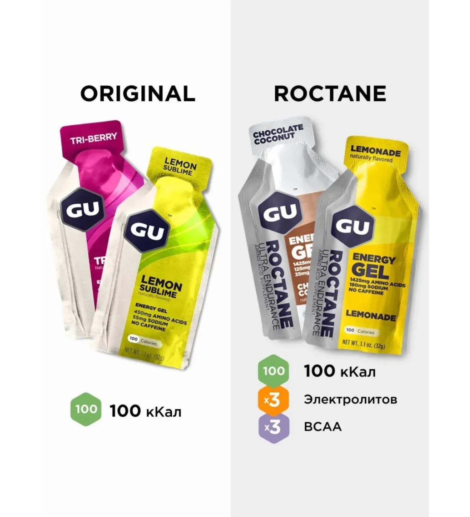 GU Energy Labs Energy gel GU MIX 4 pcs - Buy Online on GoSupps.com