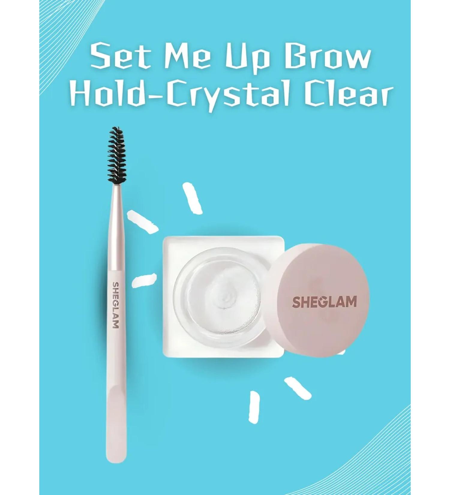 Sheglam set Me Up Brow Hold-Crystal Clear eyebrows - Buy Online on GoSupps.com