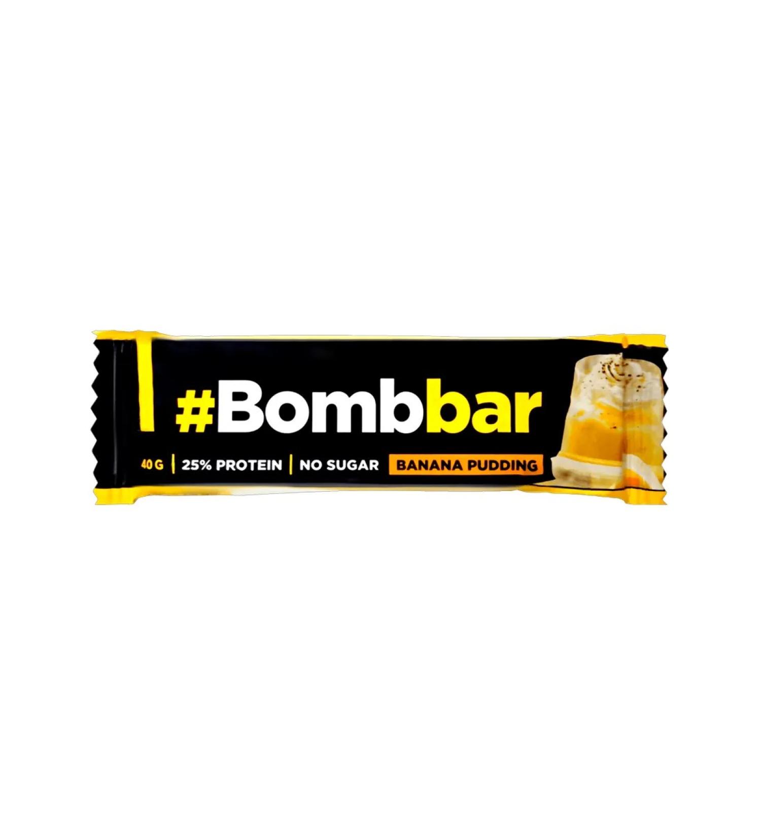 BombBar Banana pudding protein bar 45g