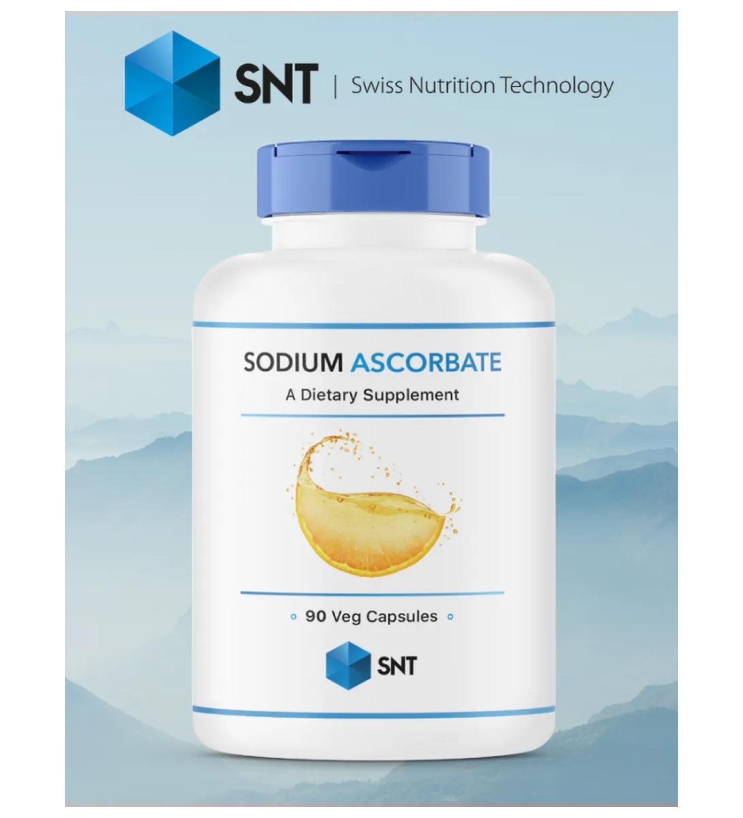 Vitamin C Sodium ascorbate 750 Mg 90 - Buy Online on GoSupps.com