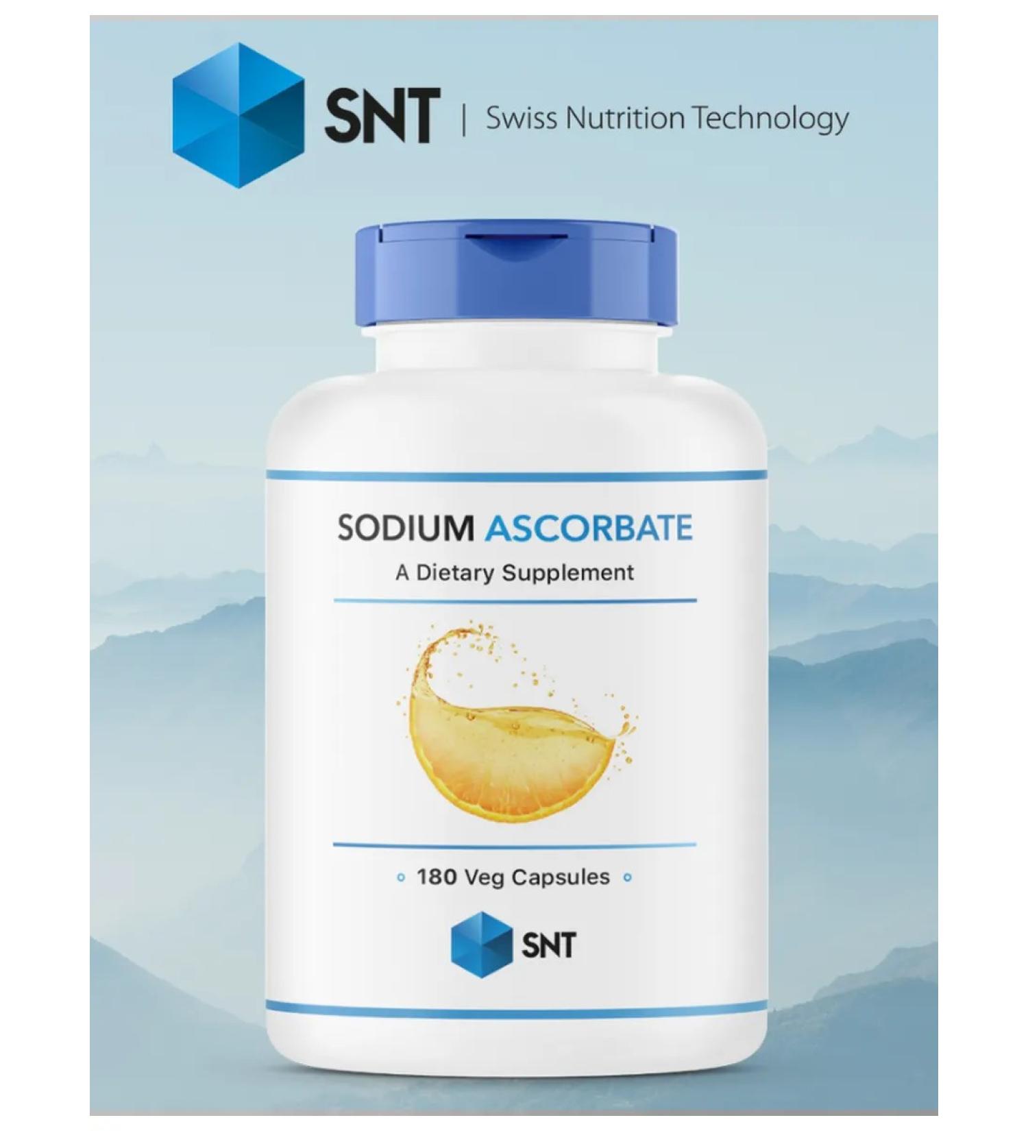 Vitamin C Sodium ascorbate 750 mg 180 cap - Buy Online on GoSupps.com