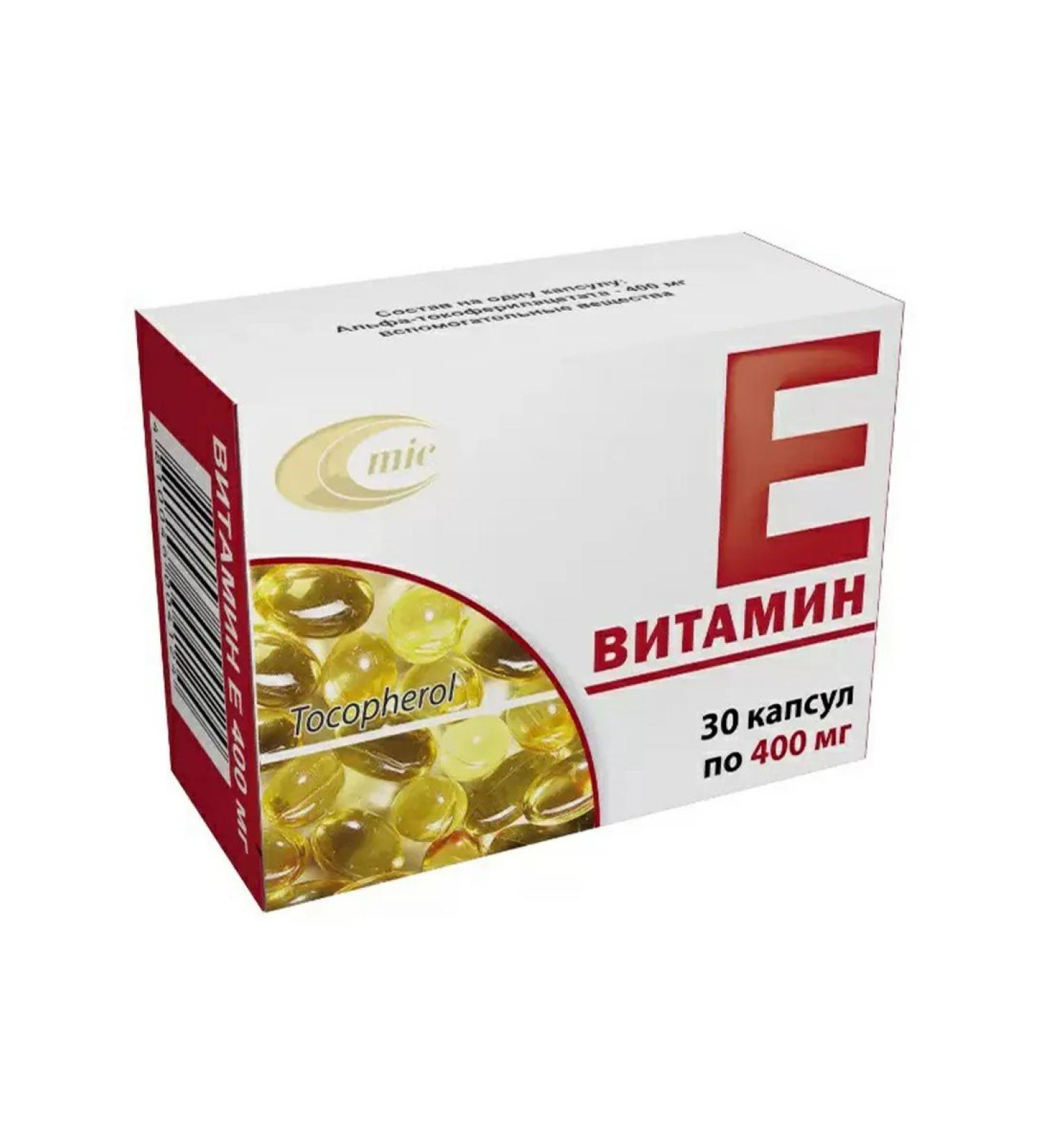 Vitamin E Mic capsule 400 mg 30 pcs