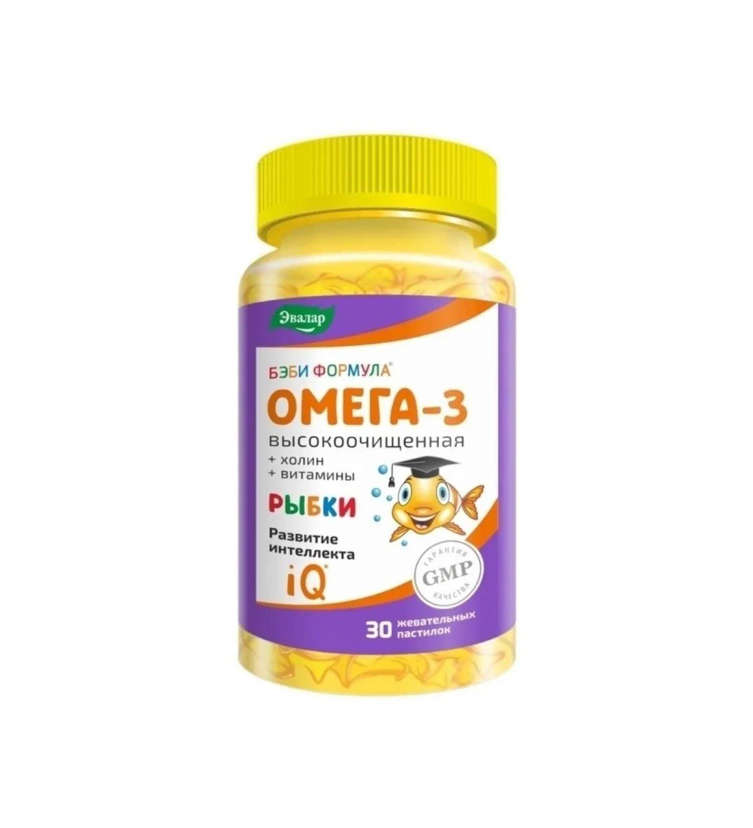 Omega-3 chewing pastries for children 4 g 30 pcs