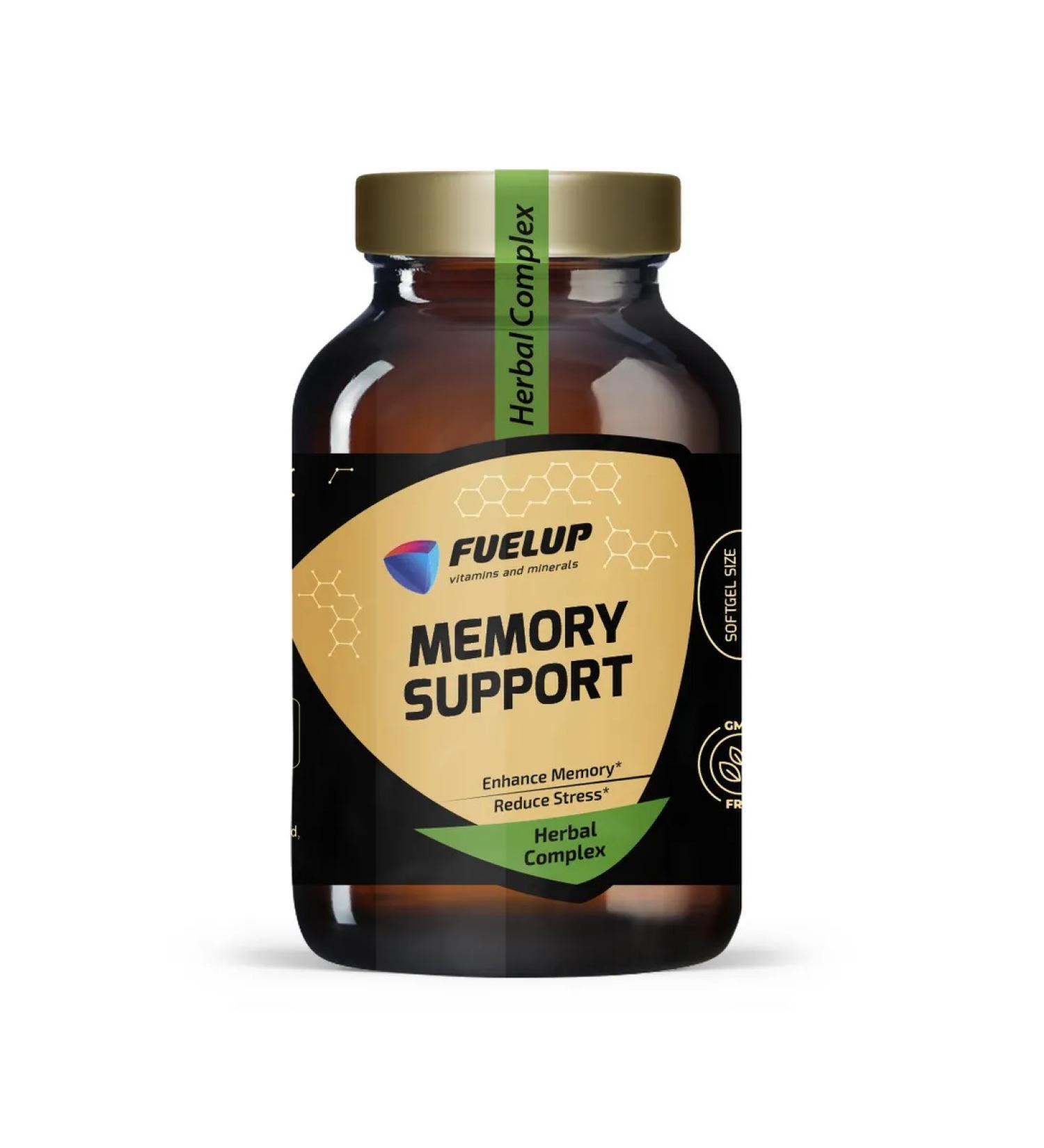 FuelUp Memory Support 60 Gel-Capsules US - Buy Online on GoSupps.com