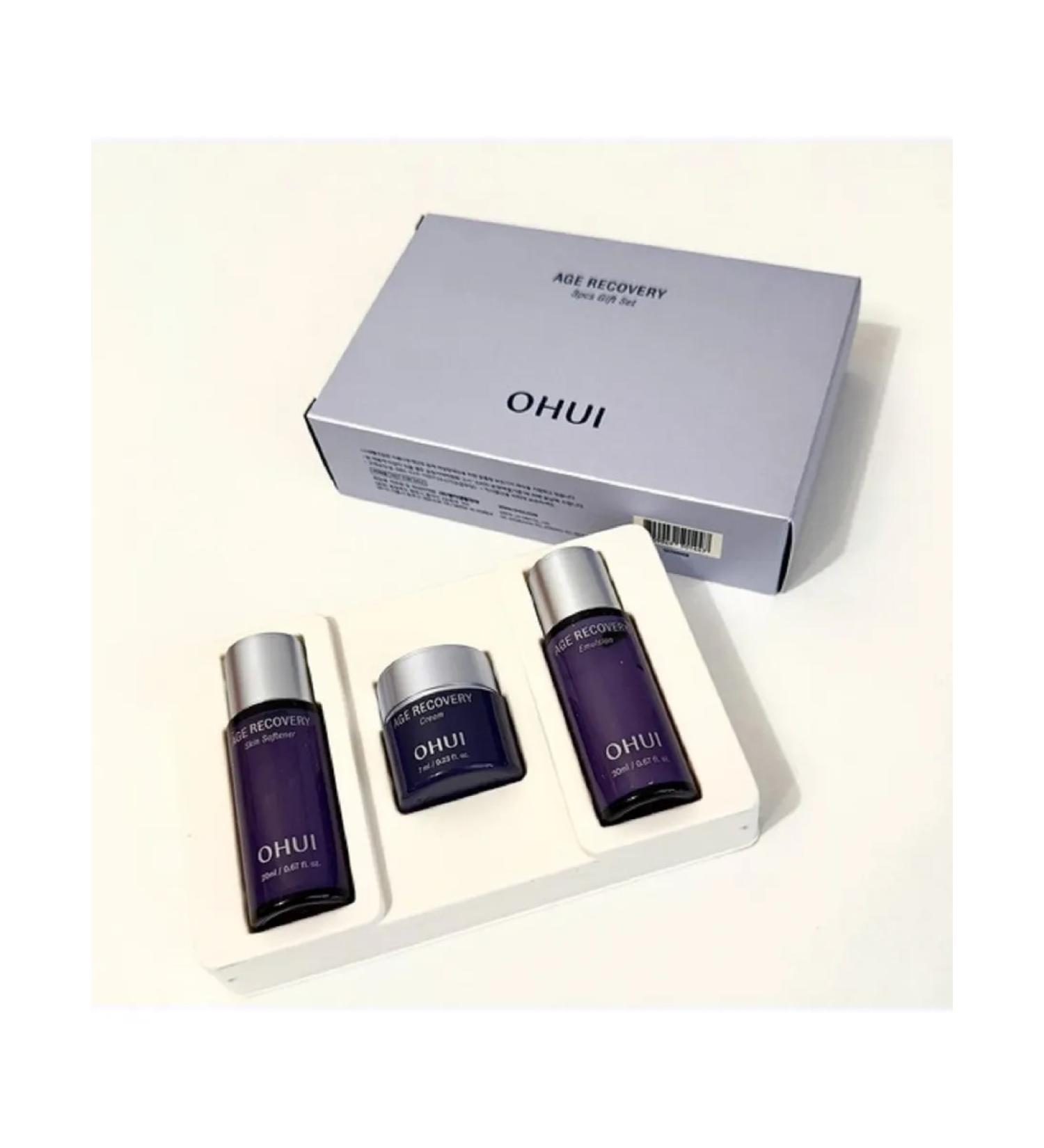 O HUI A set of cosmetics in miniatures Age Recovery (3PCS) - Buy Online on GoSupps.com