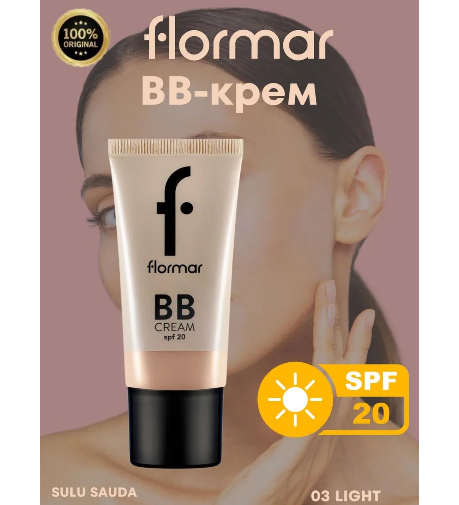 Flormar BB core BB Cream BBCR-03 Light 35ML