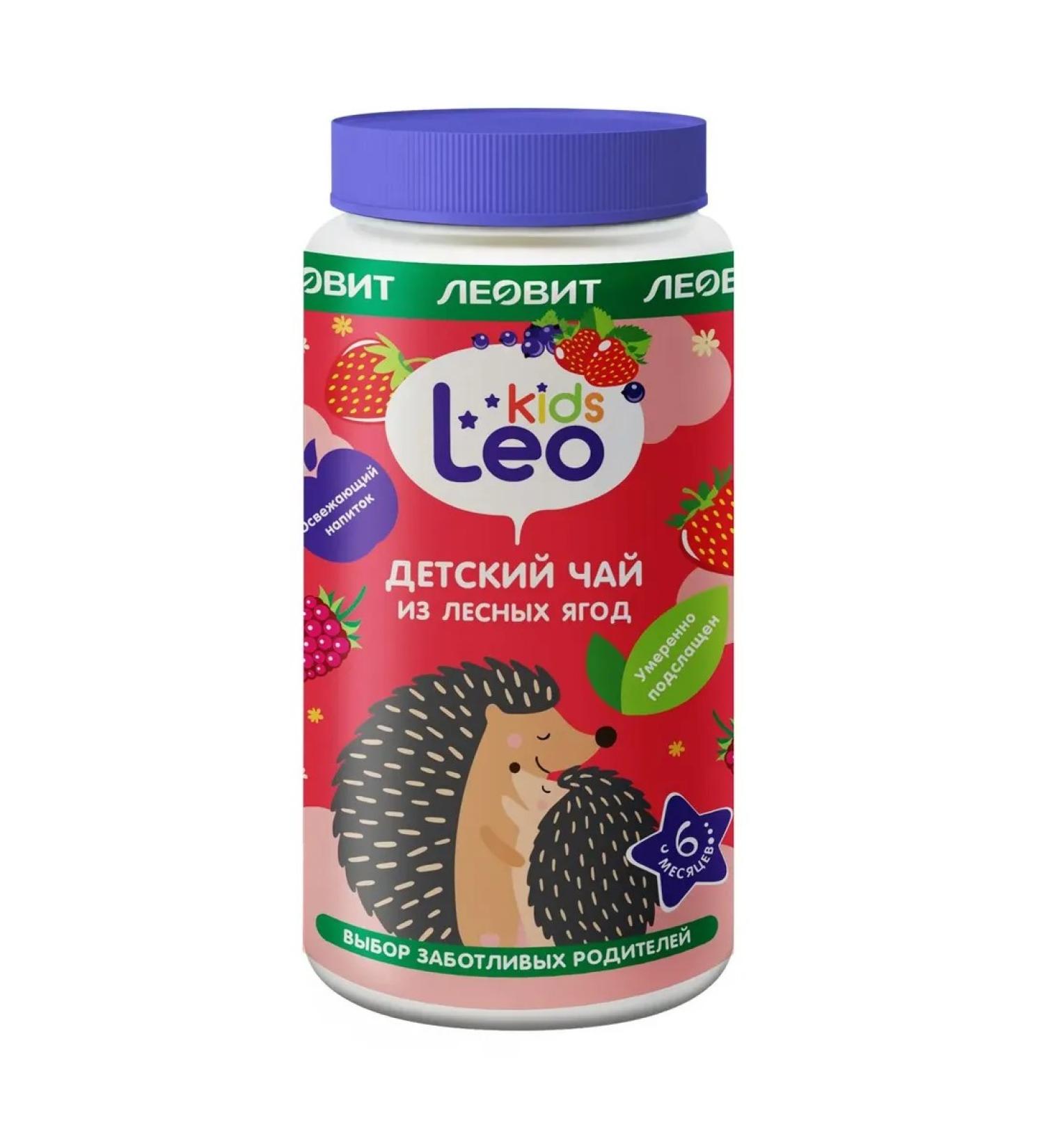 LEOVIT Leokids tea forest berries from 6 months 200 g