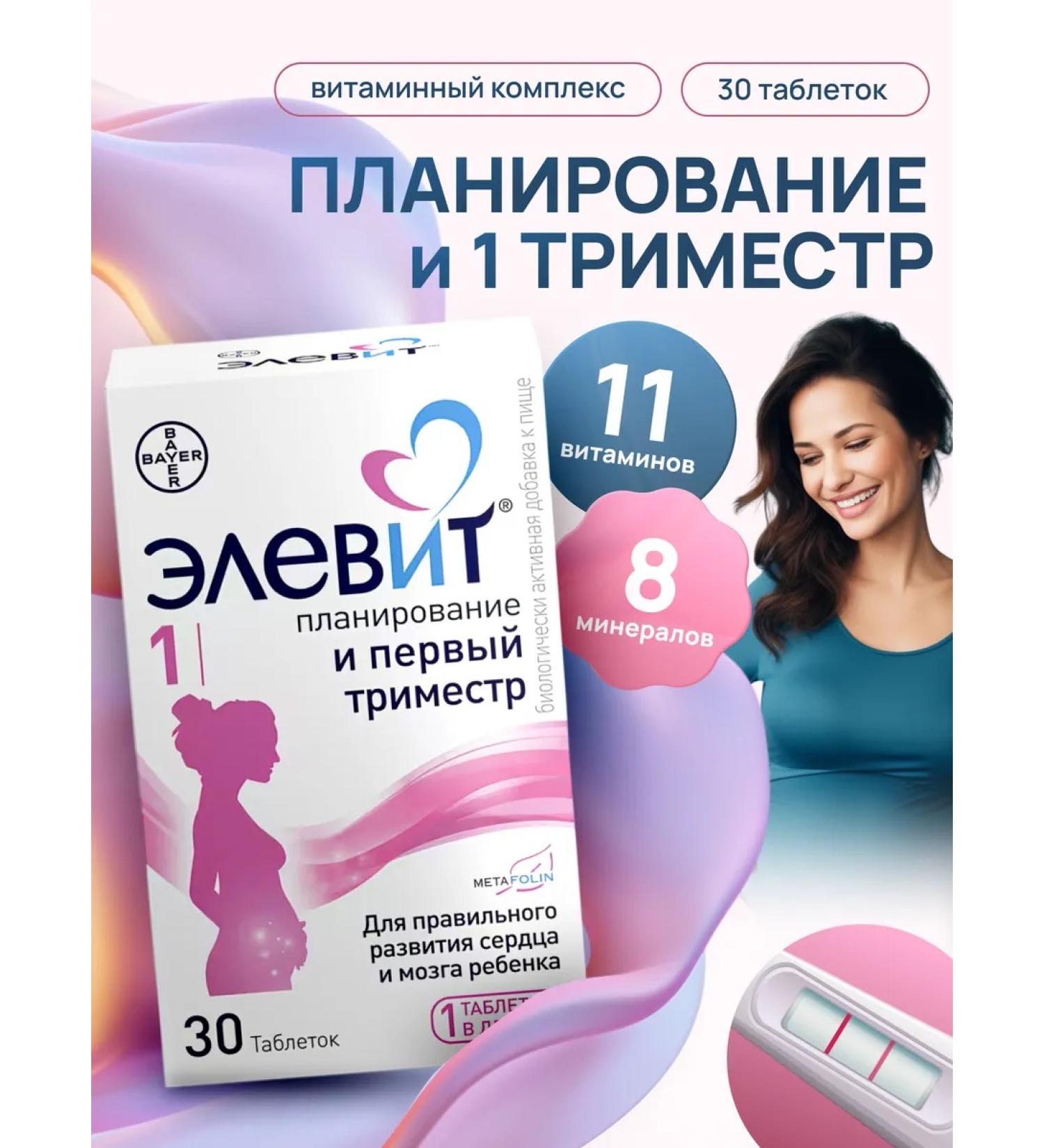 ELEVIT Vitamins complex for pregnancy - Buy Online on GoSupps.com