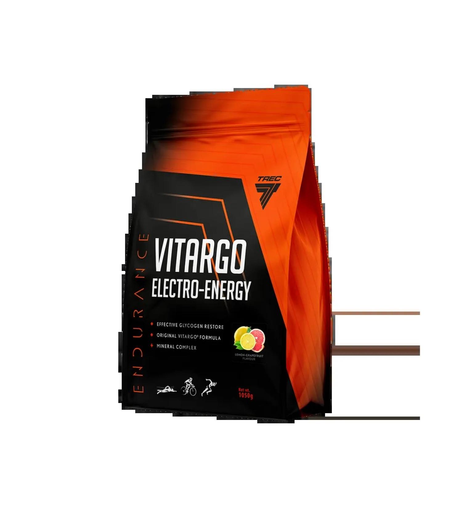 Trec Nutrition Izotonic carbohydrates Electrolyte Vitargo 1050G Lemon-GrapeFruit - Buy Online on GoSupps.com