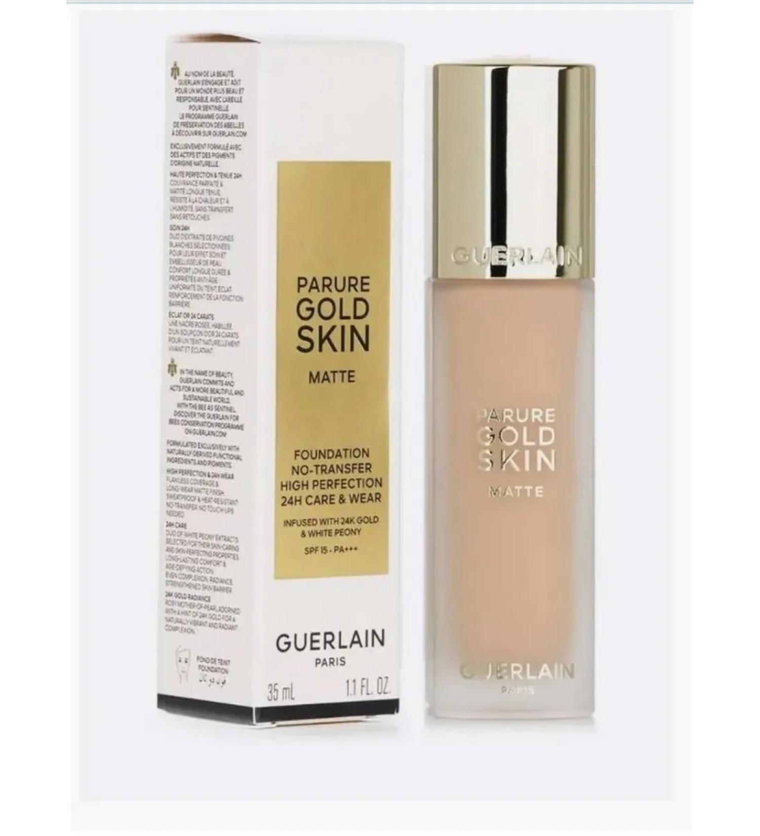 GUERLAIN tone 4n tonal remedy SPF15 PARURER GOLD SKIN MATTE - Buy Online on GoSupps.com