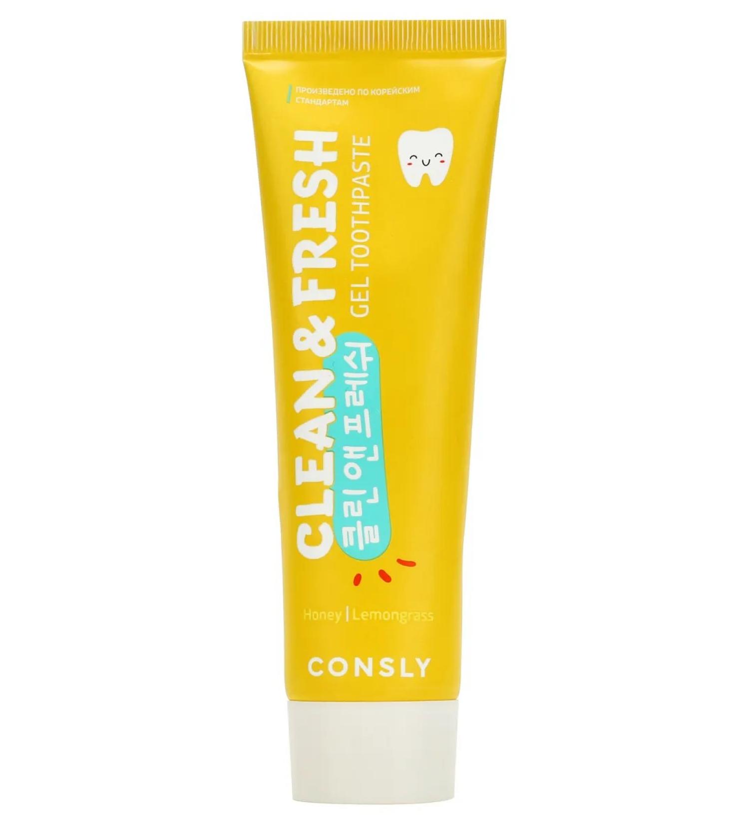 CONSLY Clean & Fresh toothpaste Lemongrass and honey 105 g