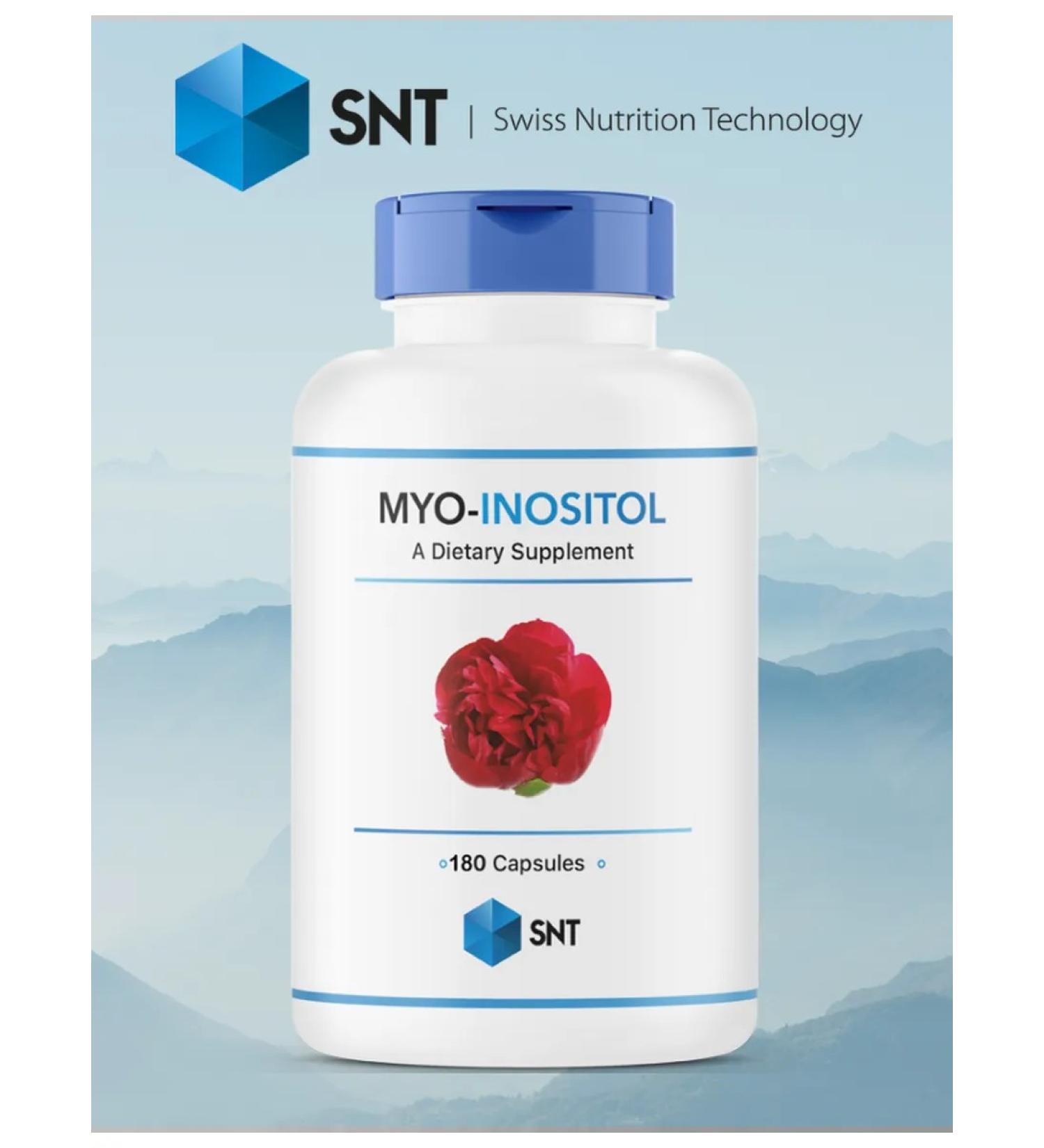 Vitamin B8 (Inositol) Myo-Inositol 1500 mg 180 cap - Buy Online on GoSupps.com