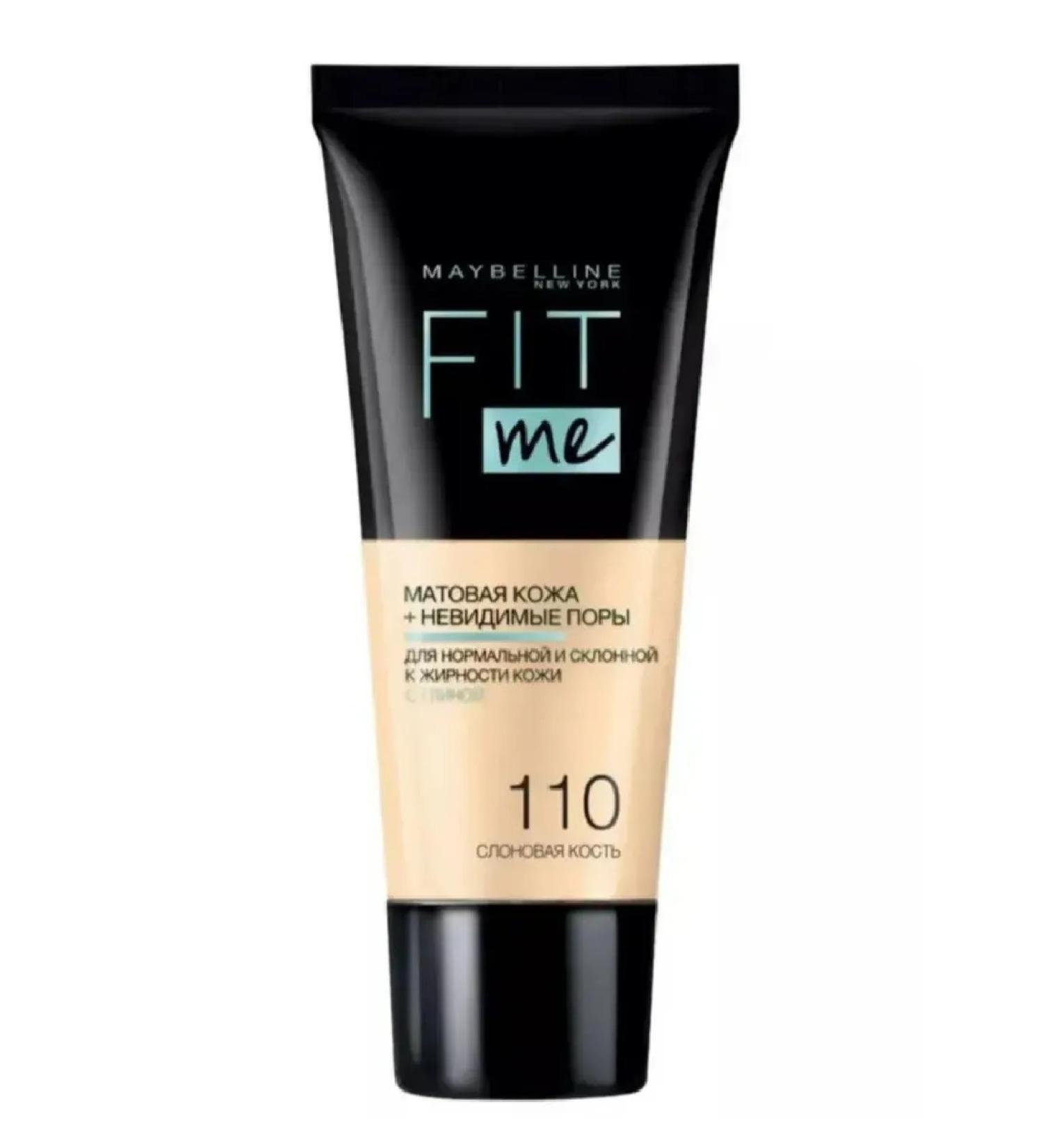 Maybelline tone 110 tonal face cream Fit me matting - Buy Online on GoSupps.com
