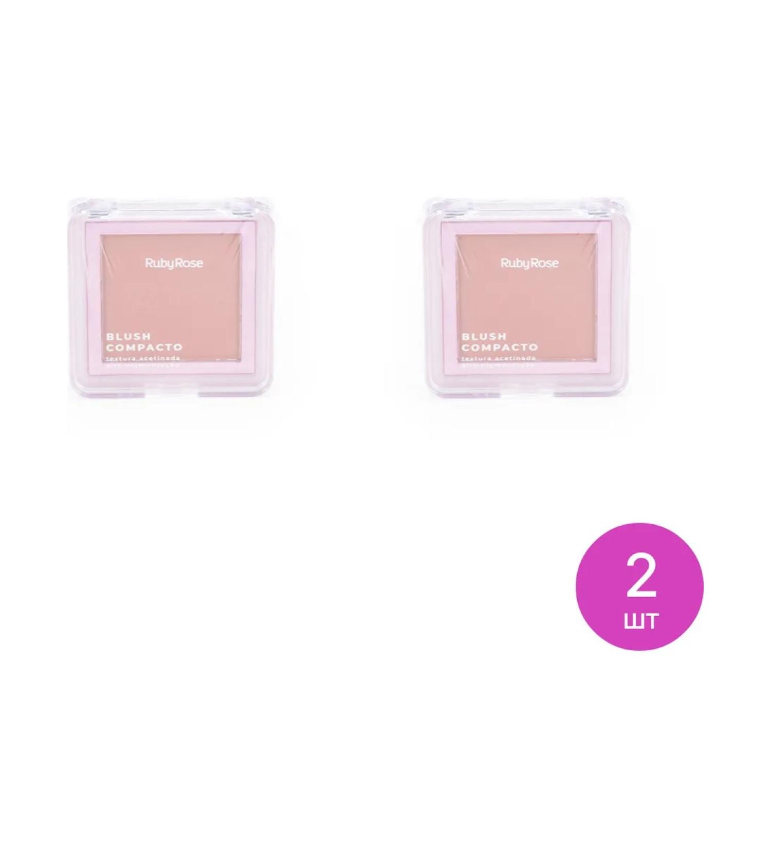 Ruby rose Blus blush blus tone 05 pinkish-first-peach 6.5g 2 pcs - Buy Online on GoSupps.com