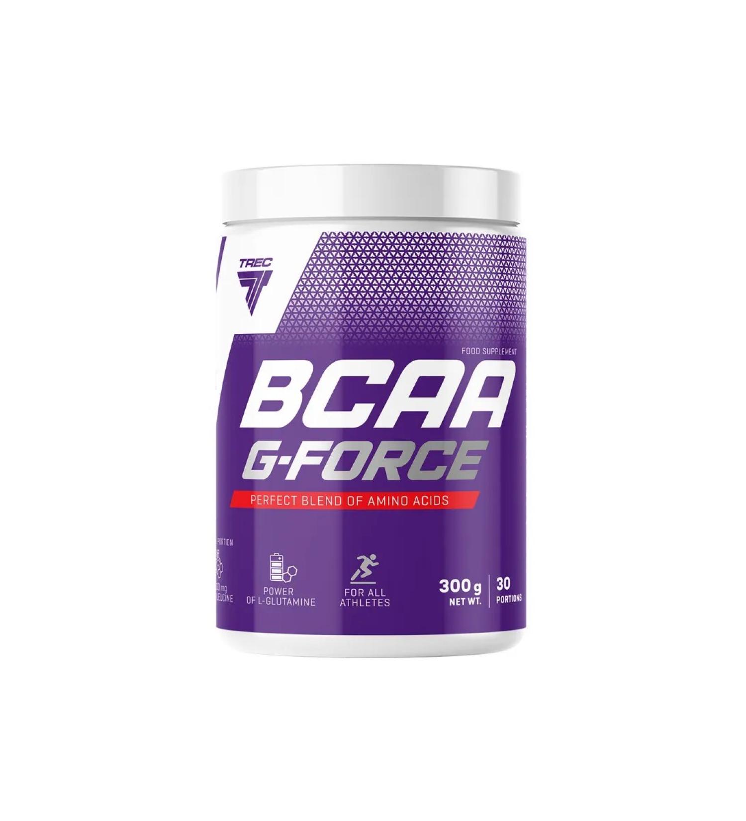 Trec Nutrition BCA amino acids with TREC BCAA G-FORCE 300G Orange G-BCAA G-FORCE