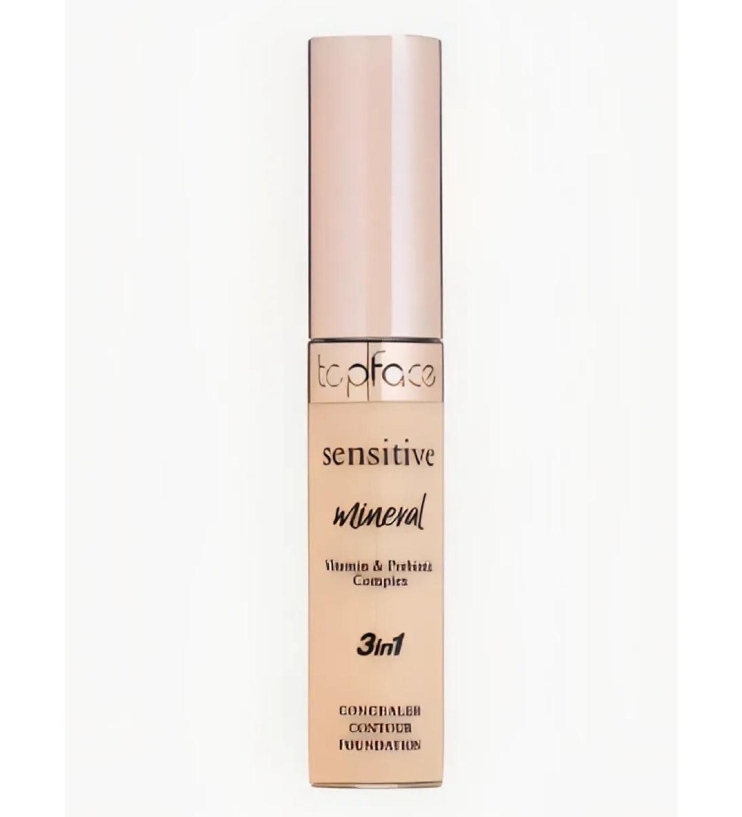 TopFace Conceler 3 in 1 Sensitive Mineral 002 PT 471 - Buy Online on GoSupps.com