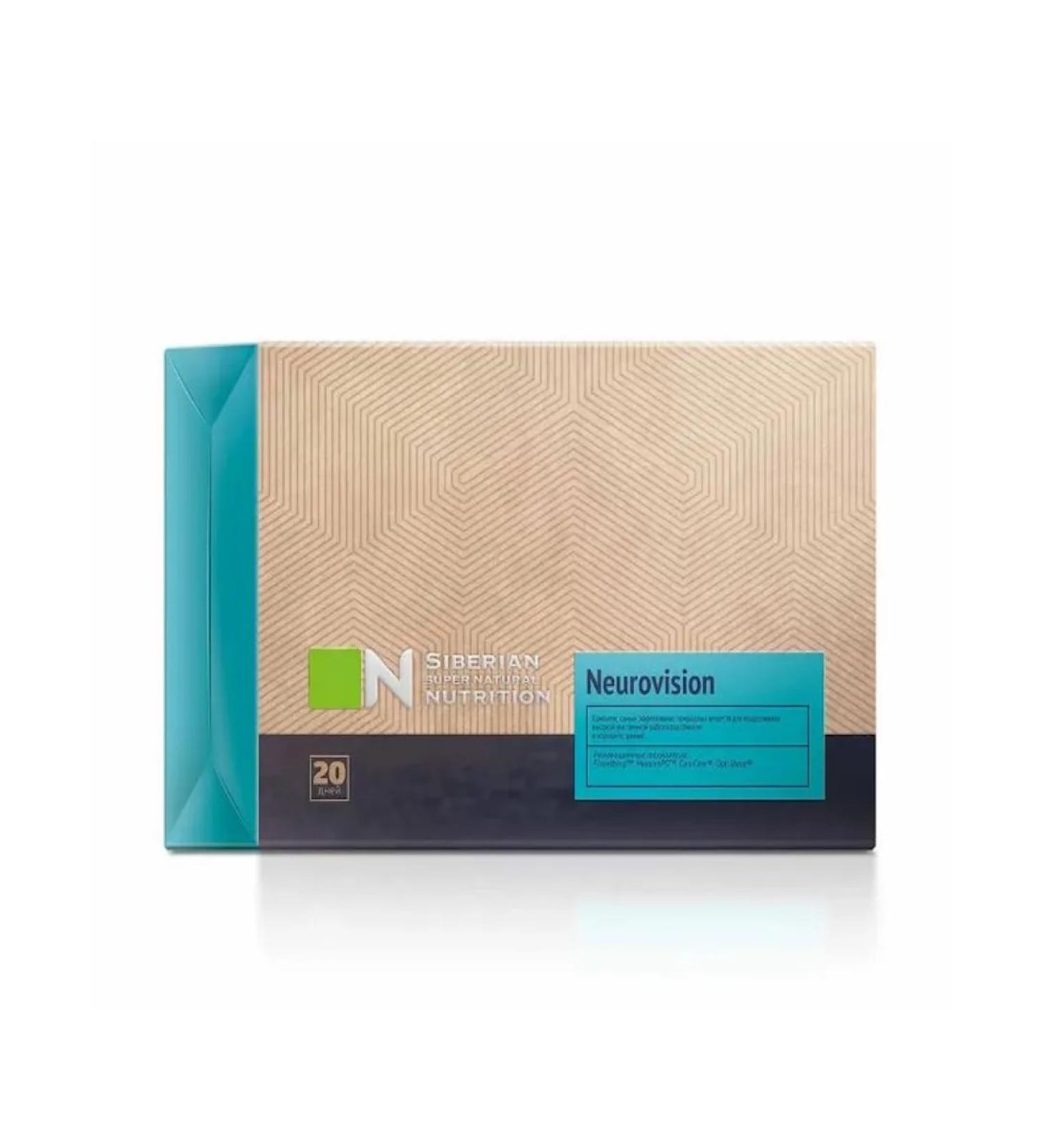 The power of Siberia is health Neurovision - Super Natural Nutrition Eco