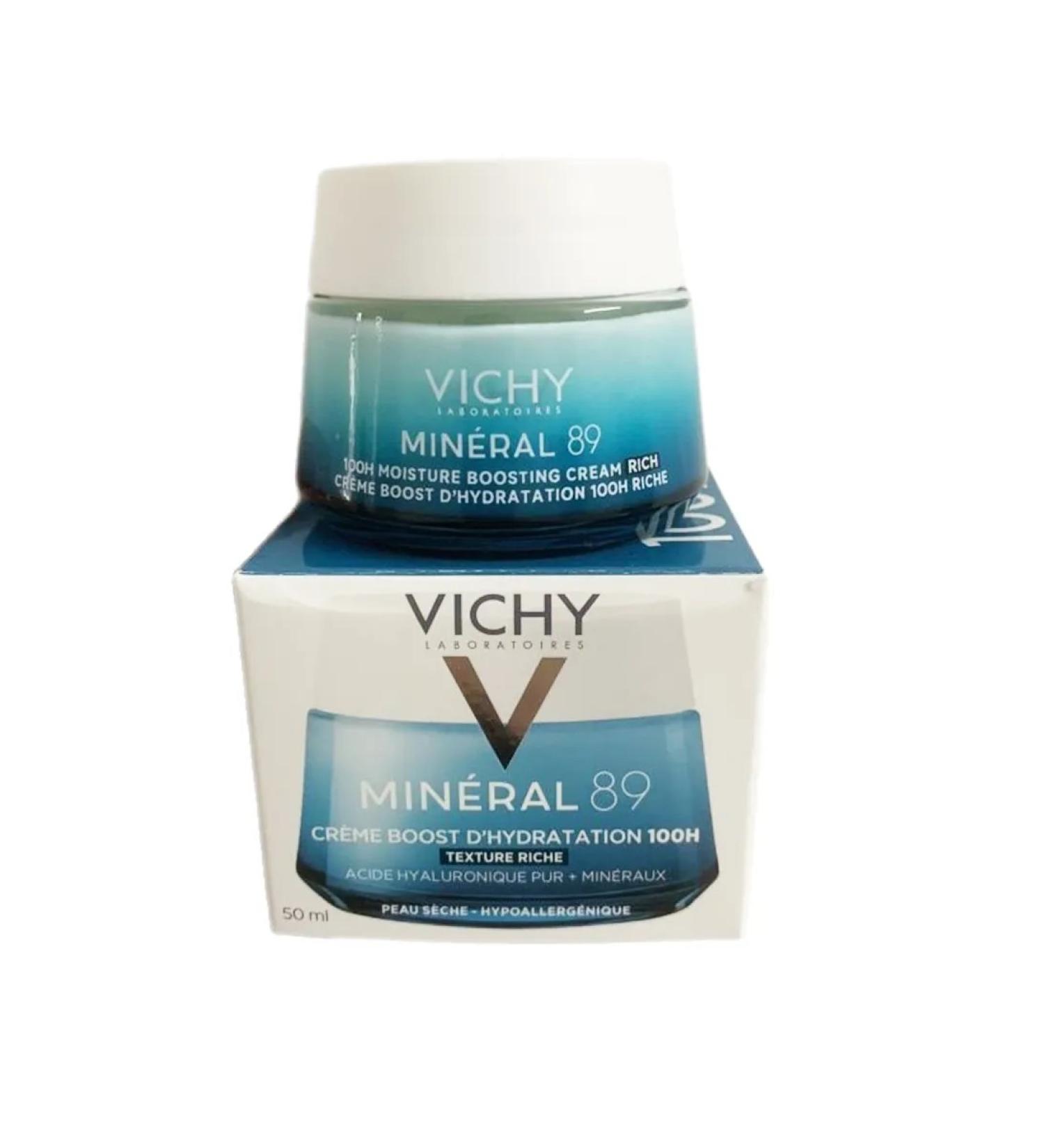 VICHY Moisturizing cream Mineral 89 100H for all skin types - Buy Online on GoSupps.com