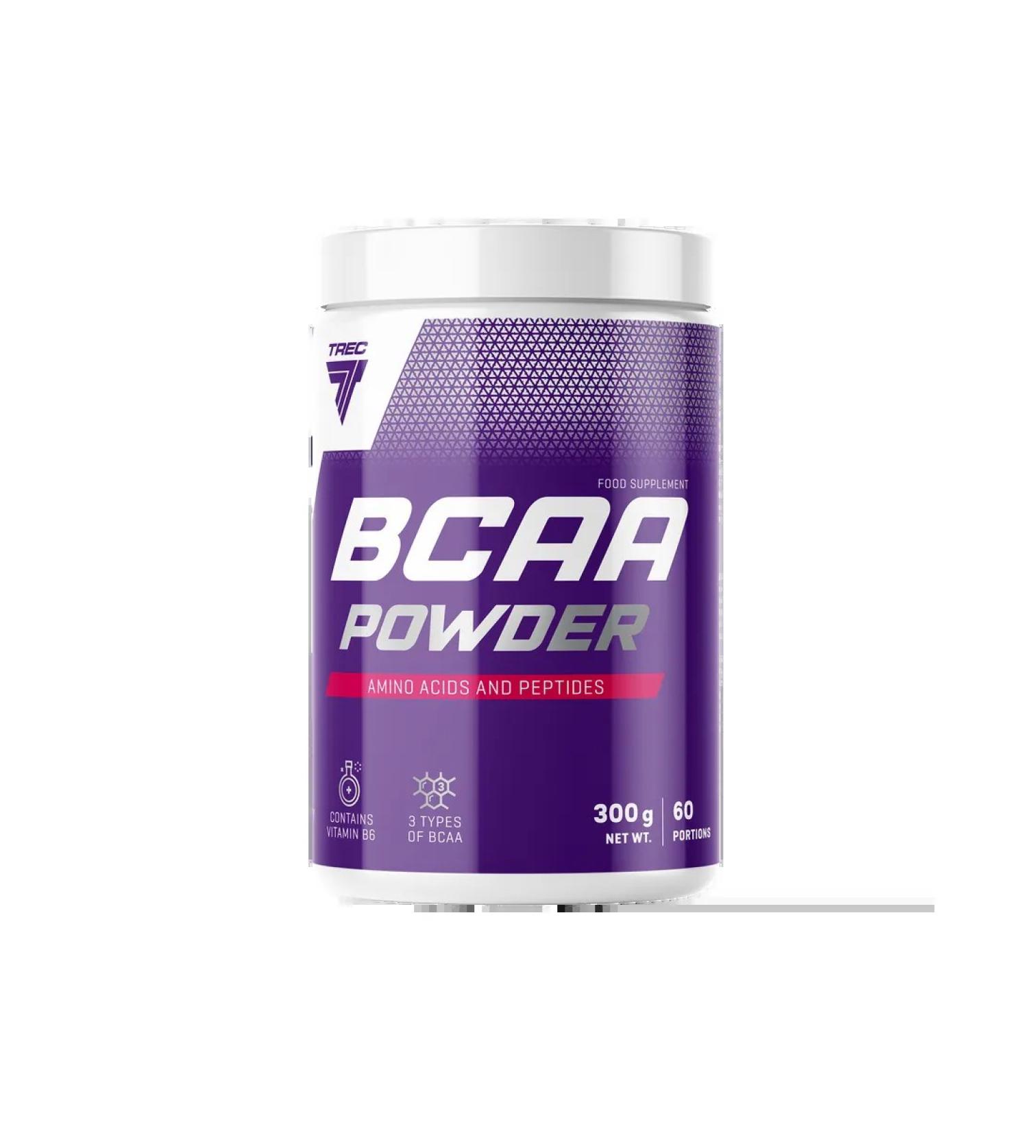 Trec Nutrition Amino acids in the powder of the TRC BCAA POWDER 300g without taste - Buy Online on GoSupps.com