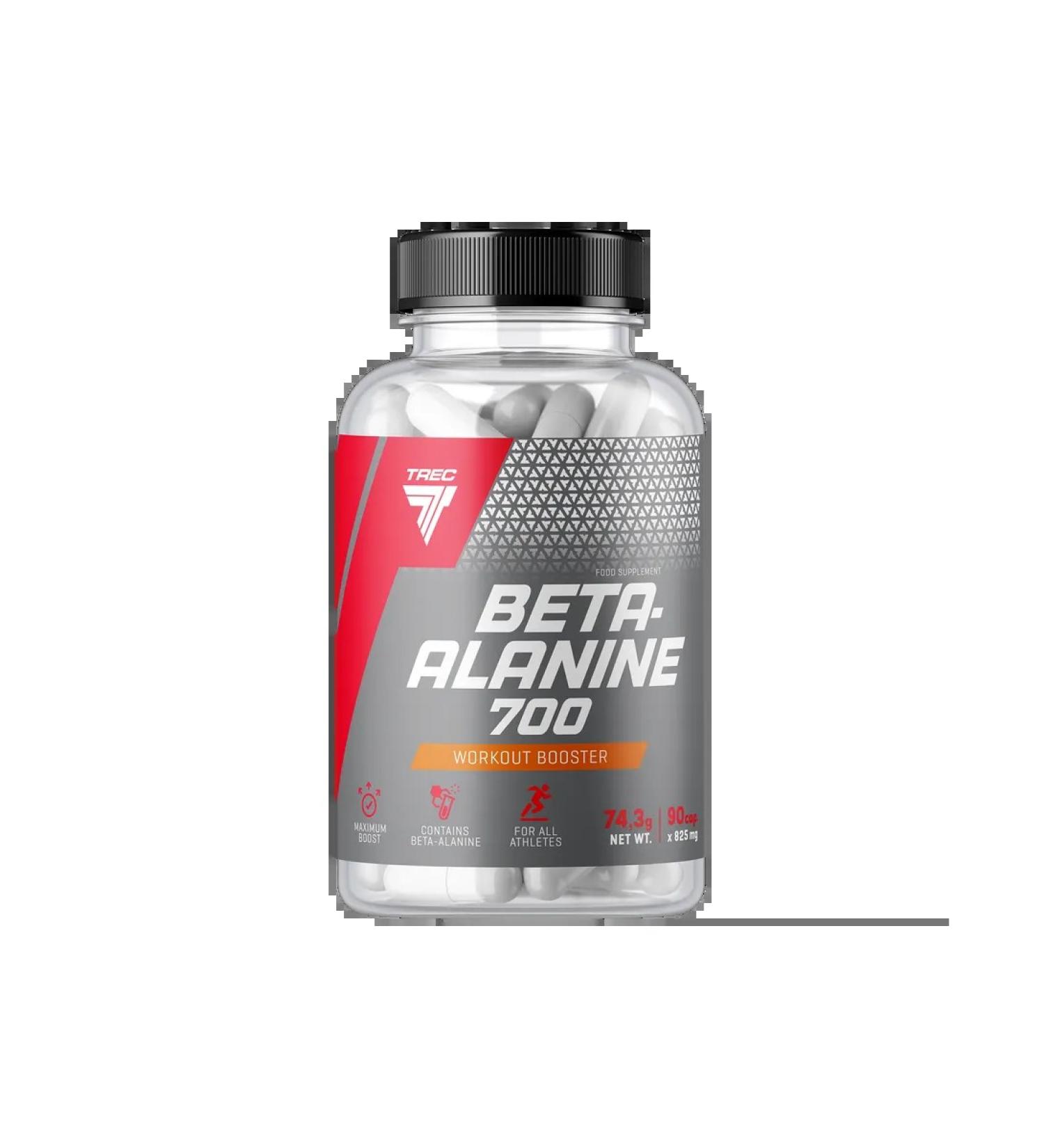 Trec Nutrition Beta Alanin for endurance TRC Beta -lanine 700 90 capsules - Buy Online on GoSupps.com
