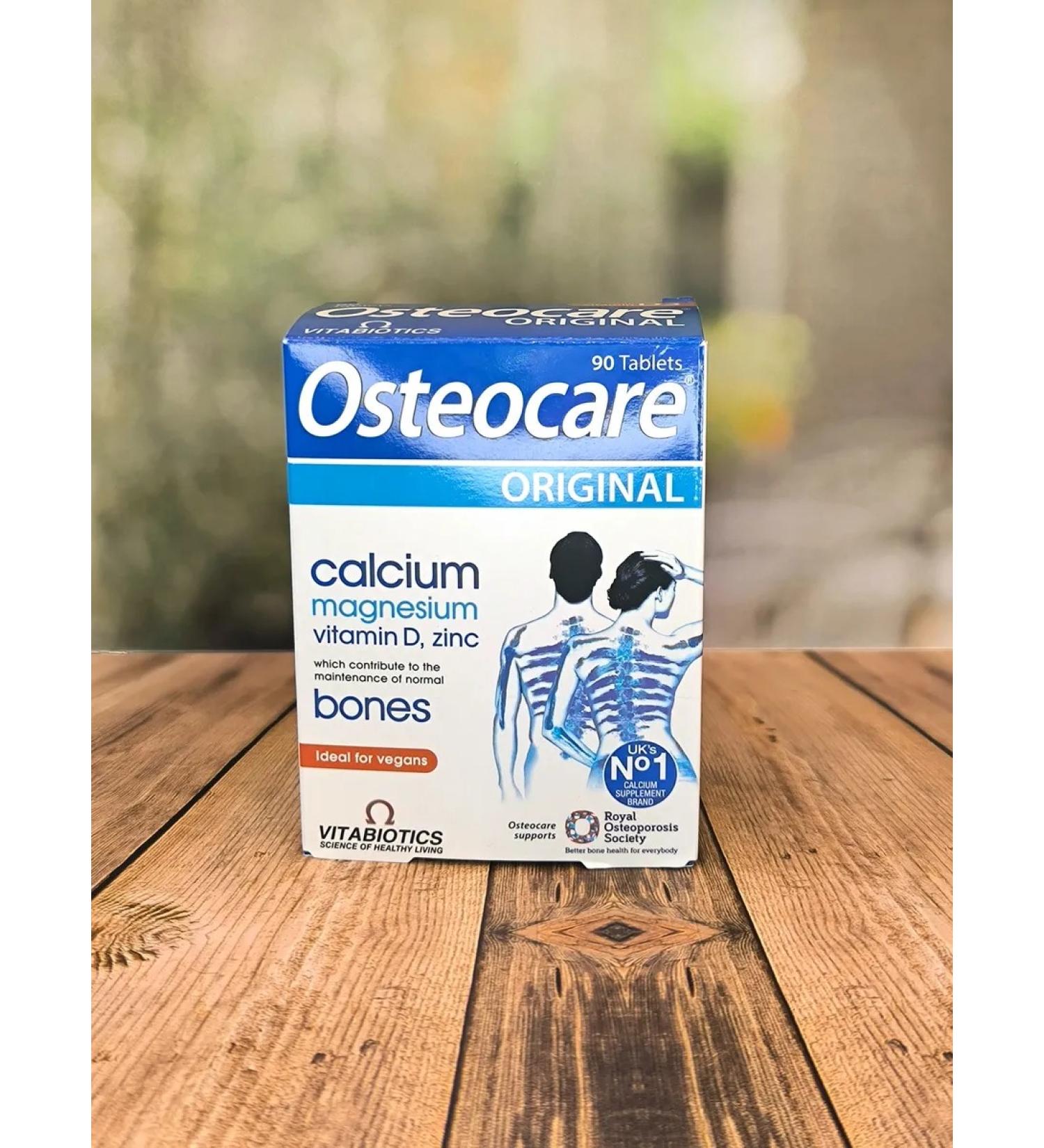 Vitabiotics Osteocare Original 90 pcs England Osteocais Calcium - Buy Online on GoSupps.com