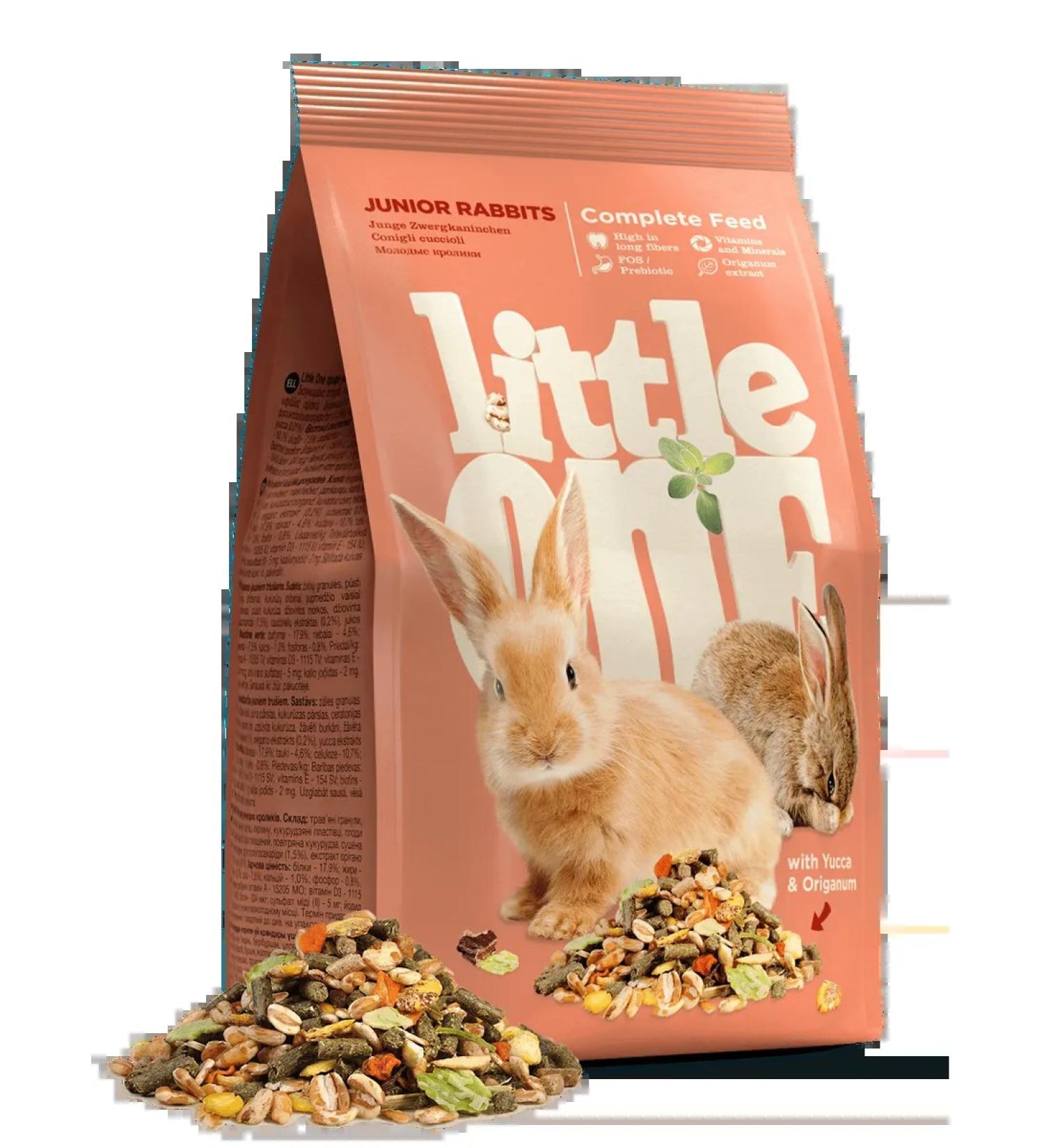 LITTLE ONE Feed for young rabbits 900g - Buy Online on GoSupps.com