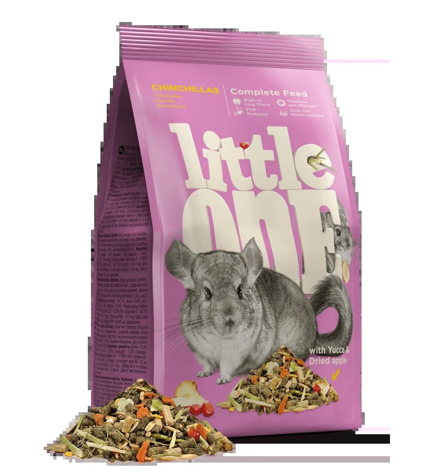 LITTLE ONE Chinchilla feed 900g - Buy Online on GoSupps.com