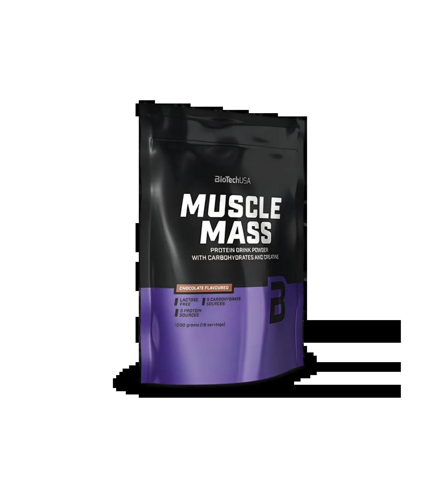 BioTechUSA Gainer with Creatin Muscle Mass 1000 G (chocolate)