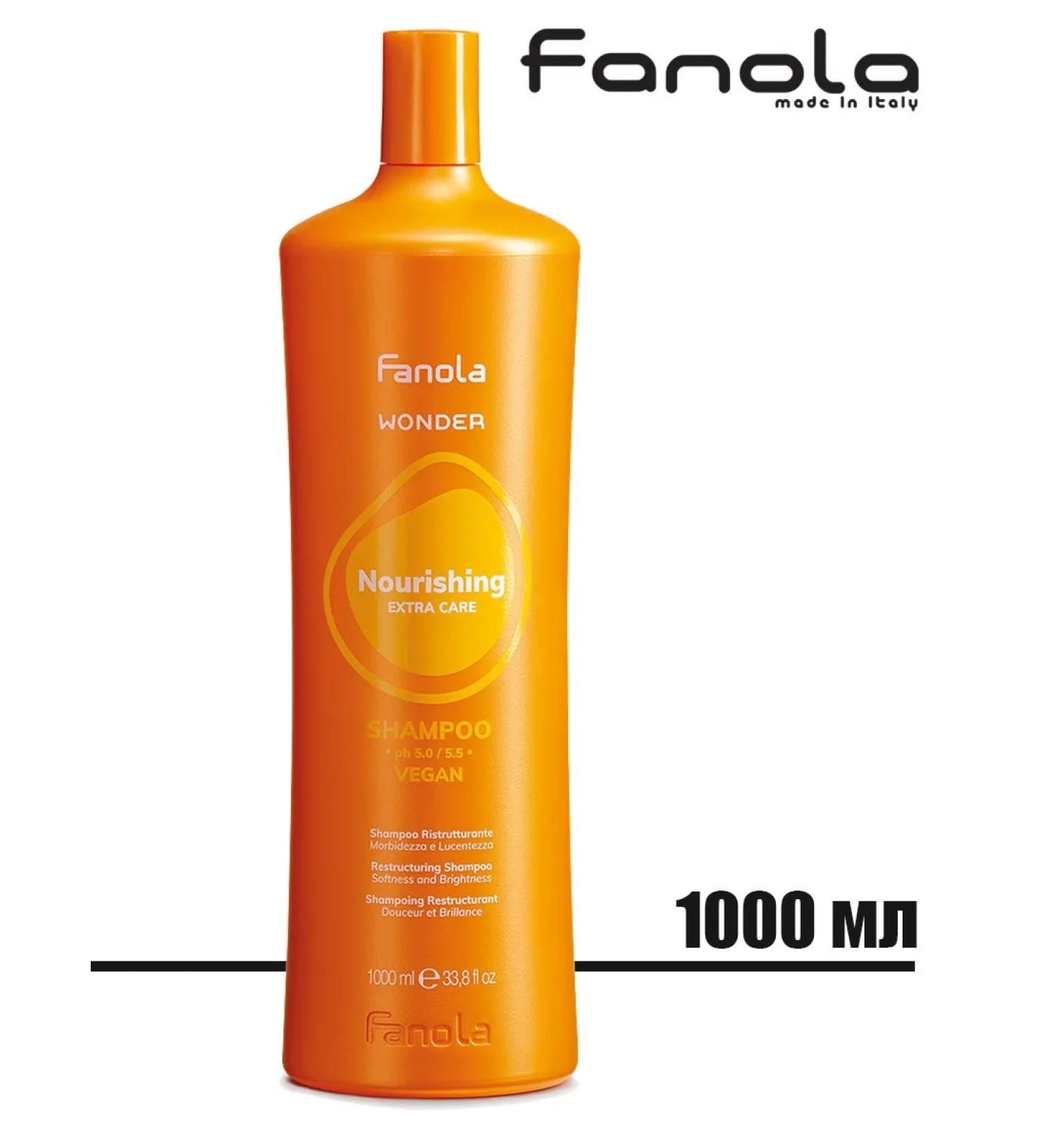 Fanola Restoring hair shampoo Wonder nourishing - Buy Online on GoSupps.com