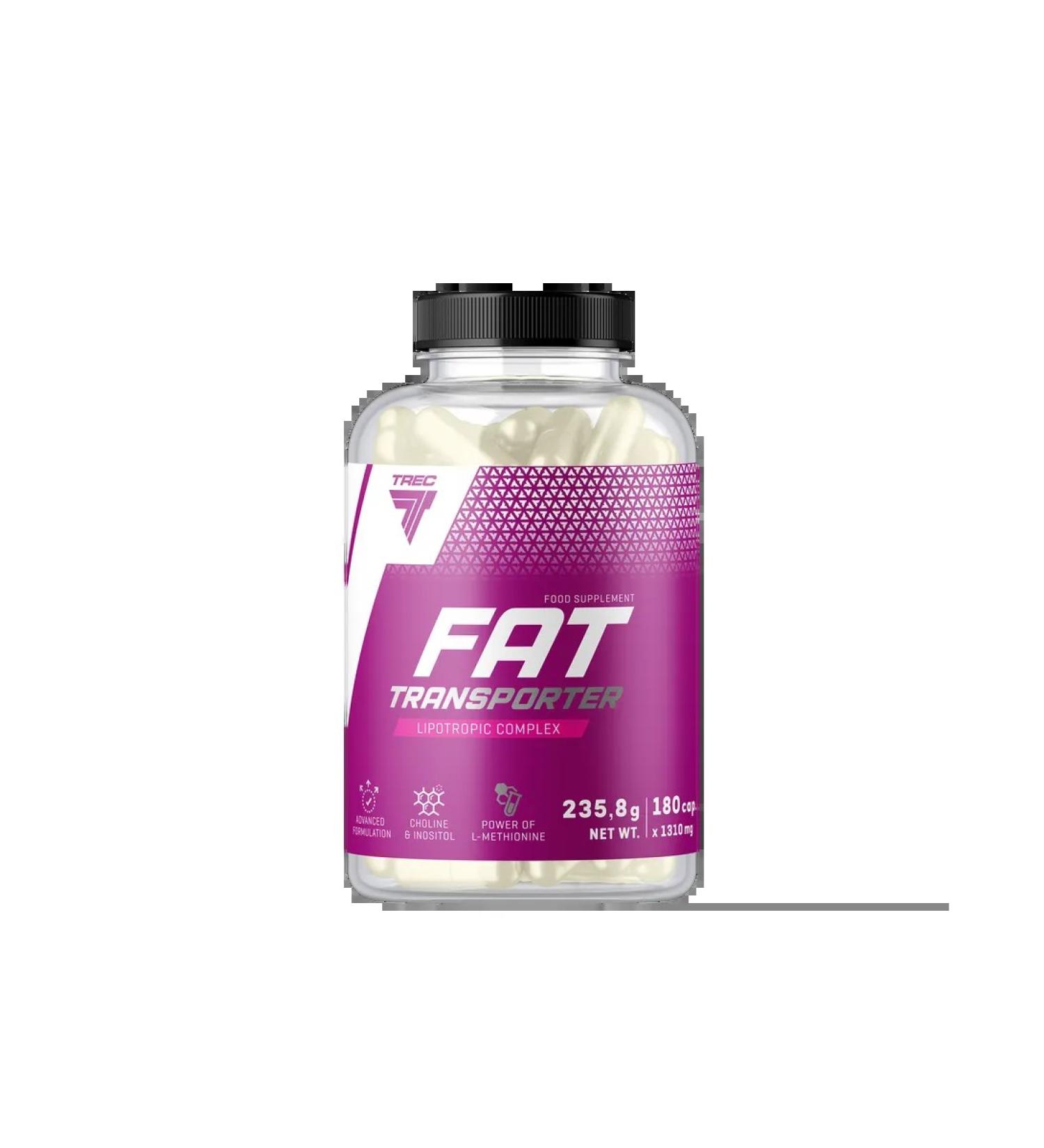 Trec Nutrition TREC FAT FAT TRANSPORTER 180 capsule capsule capsules - Buy Online on GoSupps.com