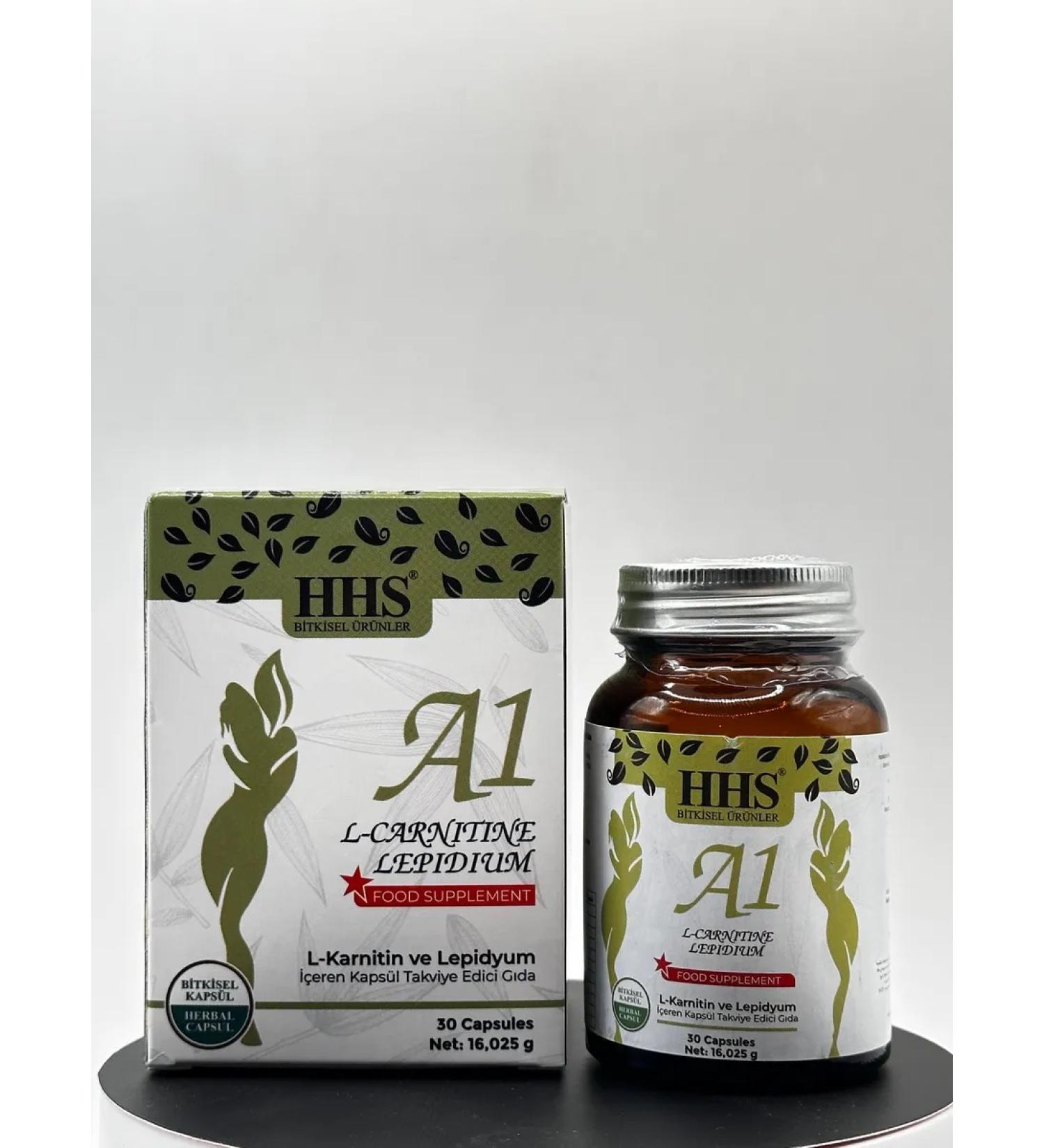 HHS A1 for weight loss L-Carnitine 30 Capsules fat