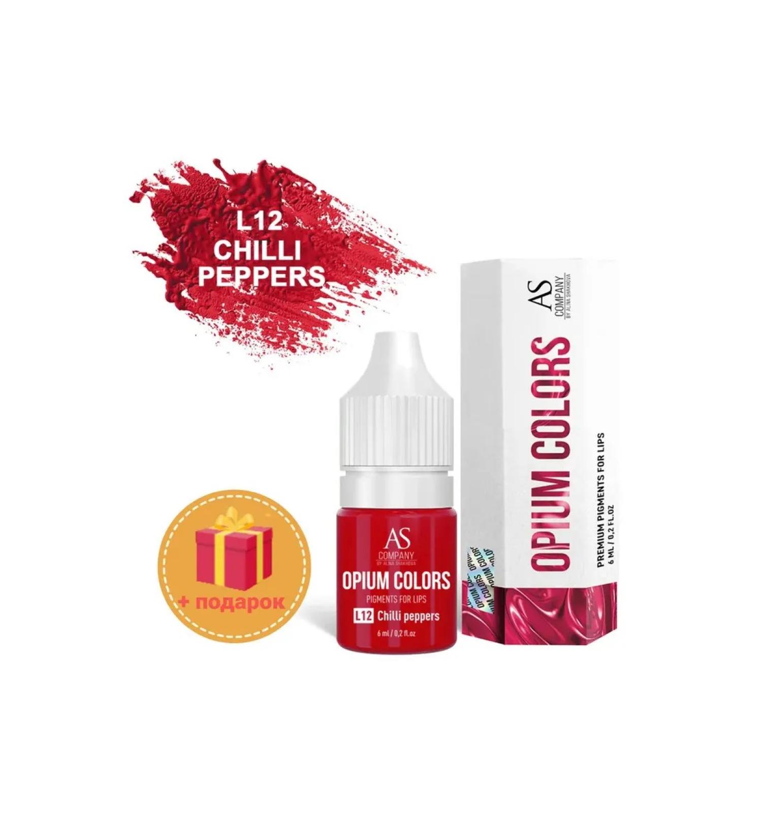 AS COMPANY BY ALINA SHAKHOVA AS-Company Opium Colors L12 Chilli Peppers 6ml - Buy Online on GoSupps.com