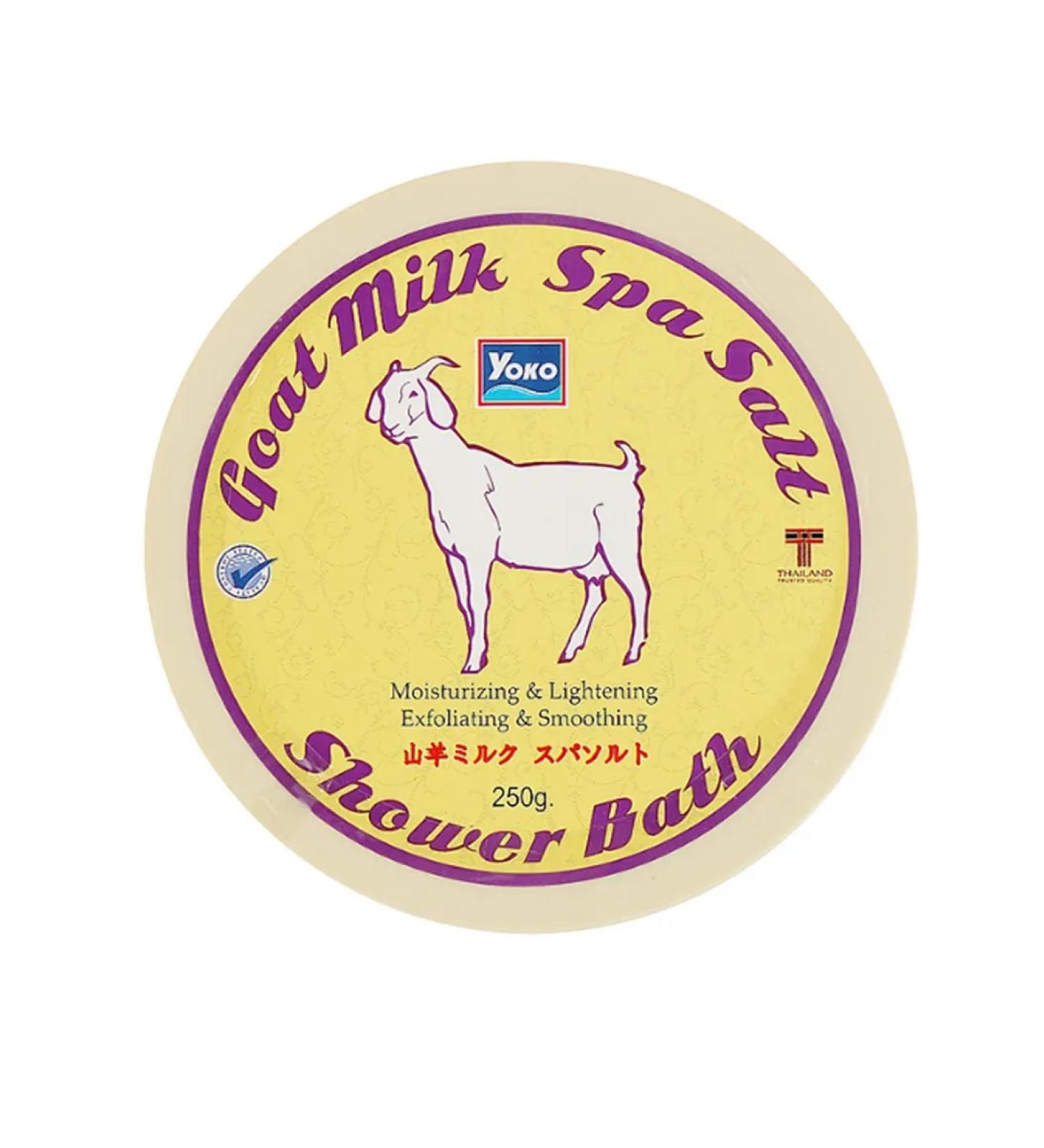 YOKO cosmetics Salt spa jack with goat milk 250 gr - Buy Online on GoSupps.com