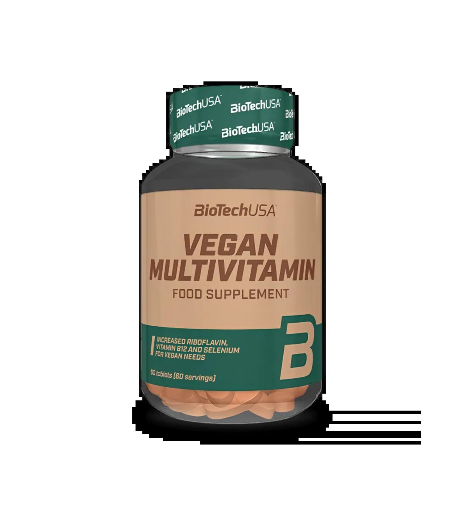 BioTechUSA Vegan Multivitamin 60 Tab